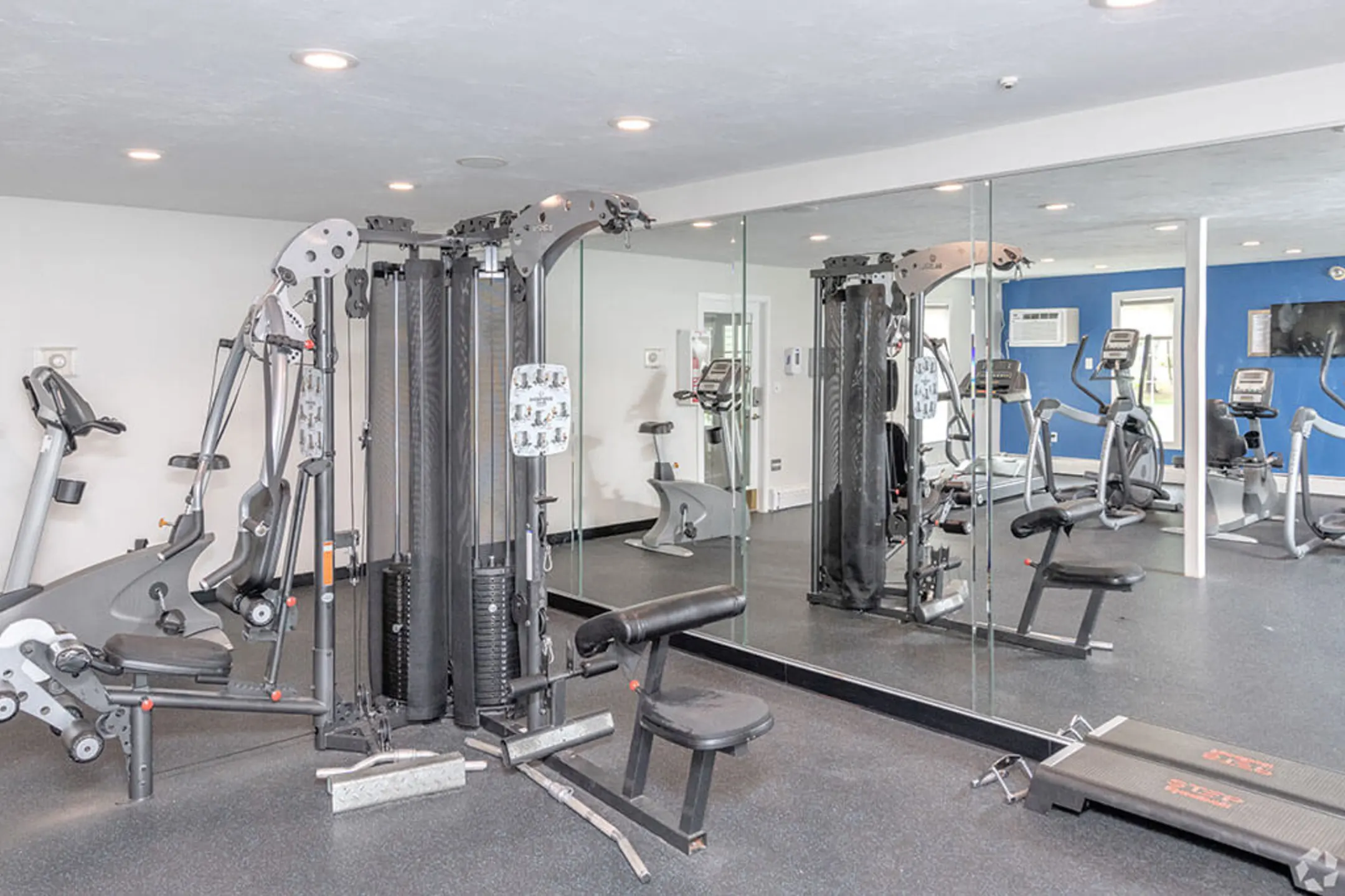 Fitness Weight Room - Station Pointe - Mansfield, MA