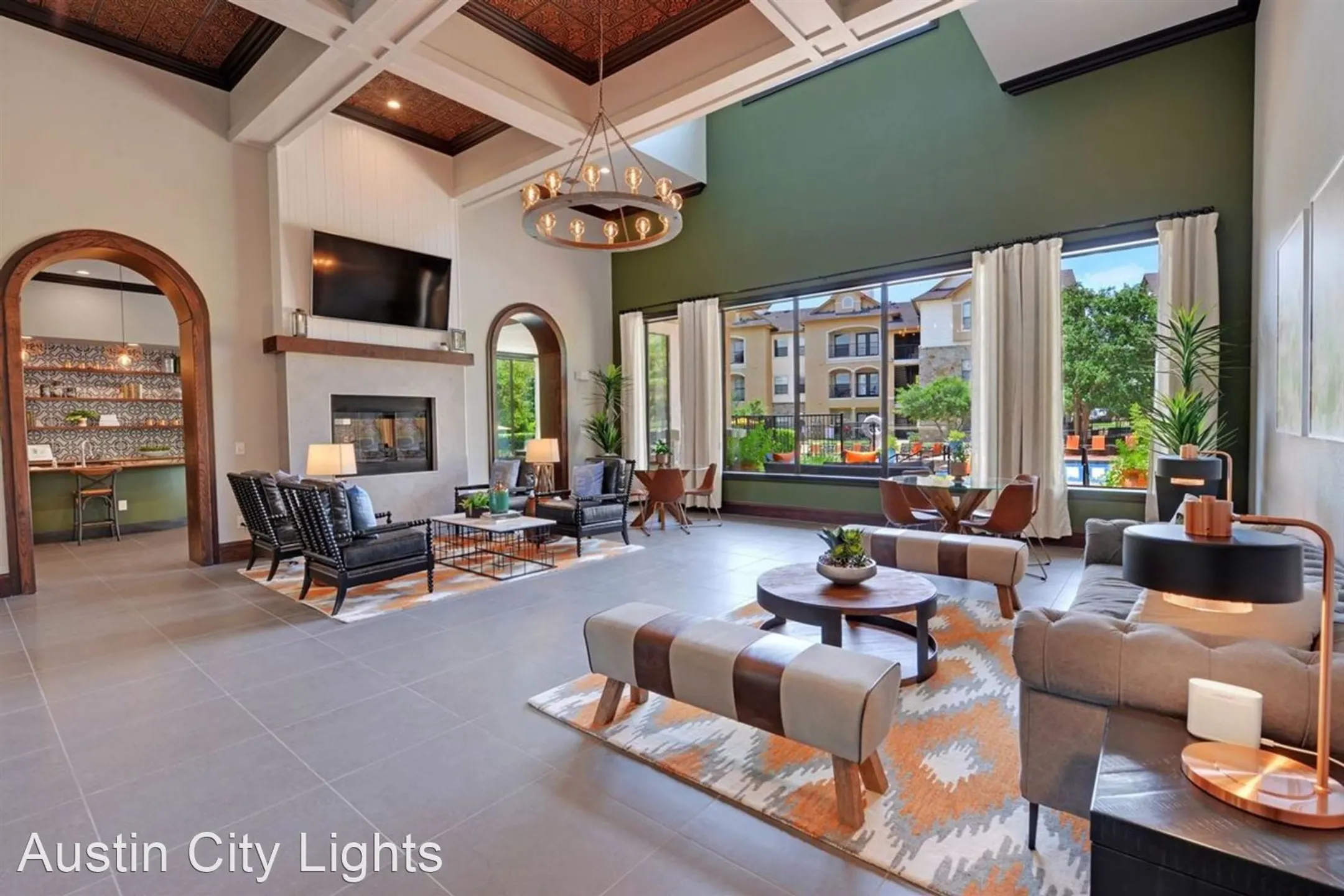 Living Room - Austin City Lights - Austin, TX