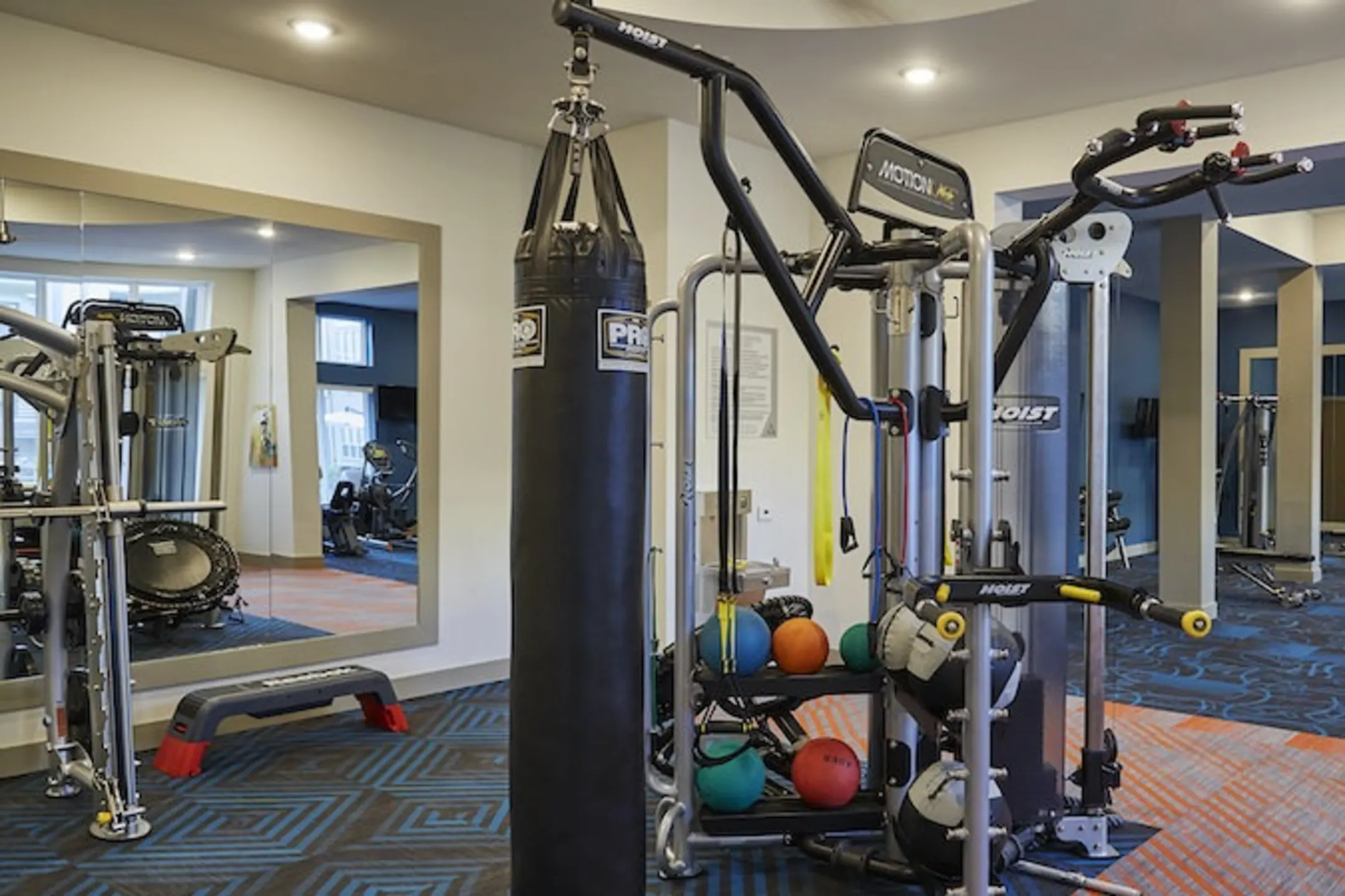 Fitness Weight Room - The Julian at South Pointe - Mansfield, TX