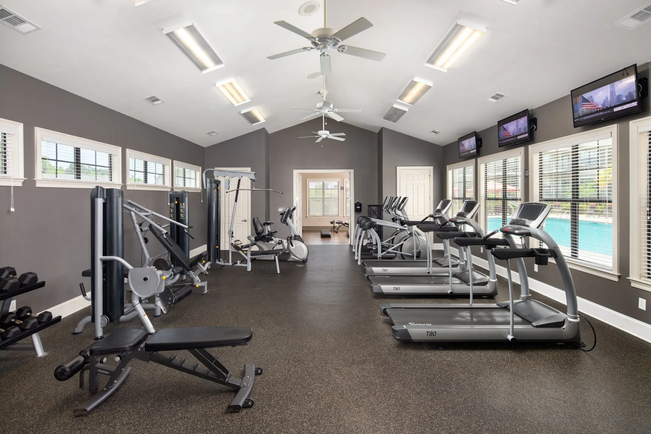 Fitness Weight Room - Gateway Crossing Apartment Homes - Augusta, GA