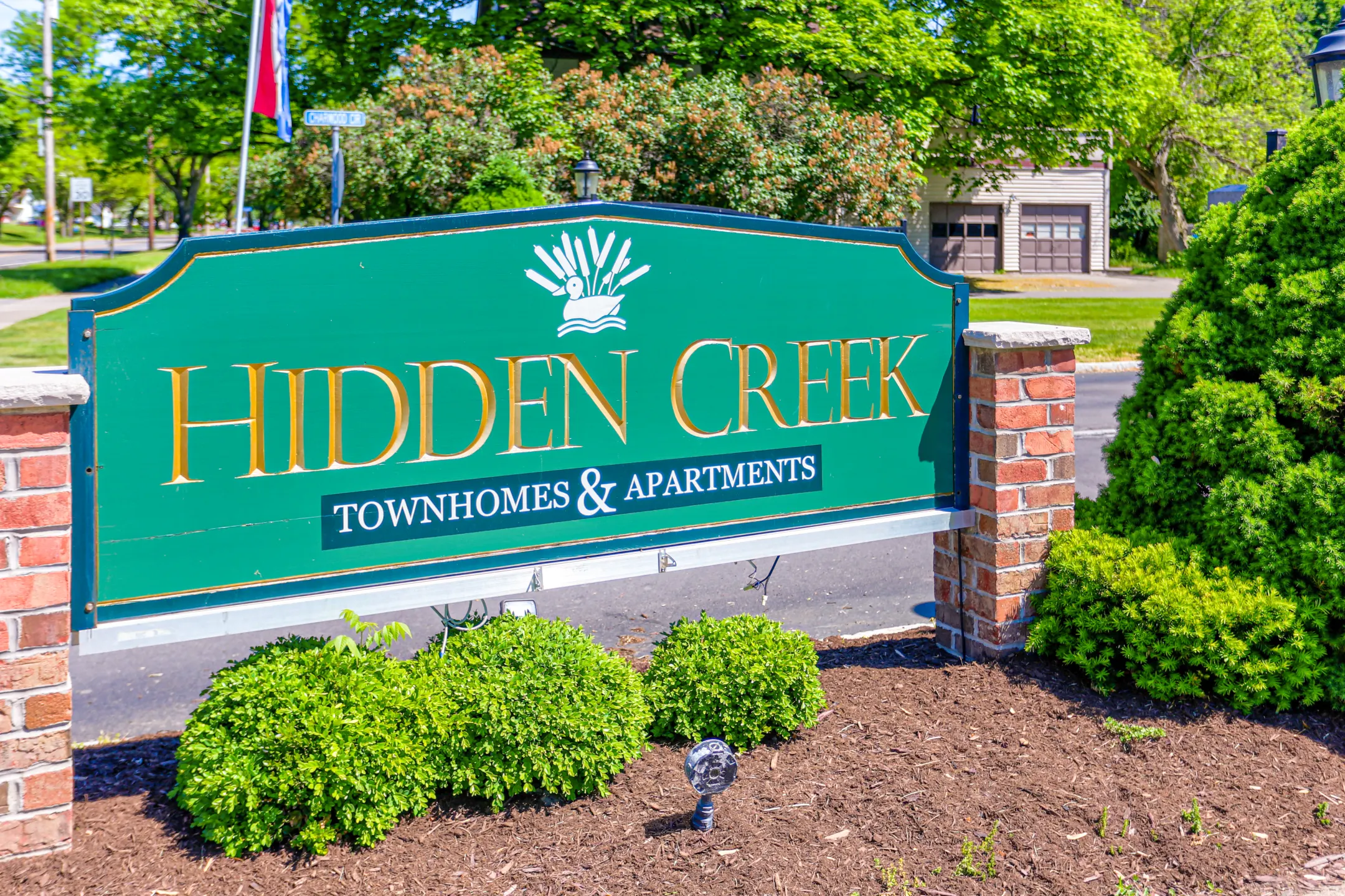 Community Signage - Hidden Creek Townhomes and Apartments - Rochester, NY