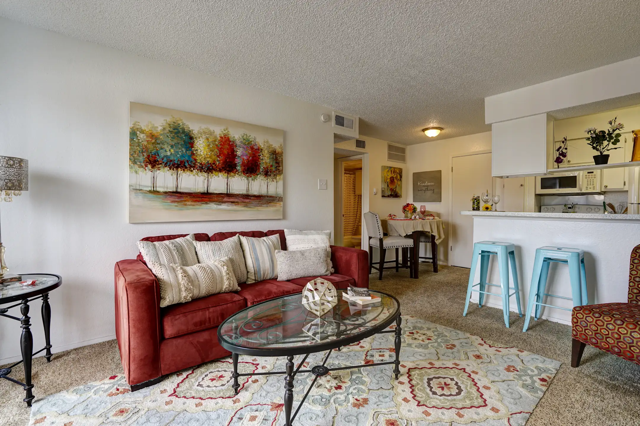Living Room - Centerpoint Apartments - Dallas, TX