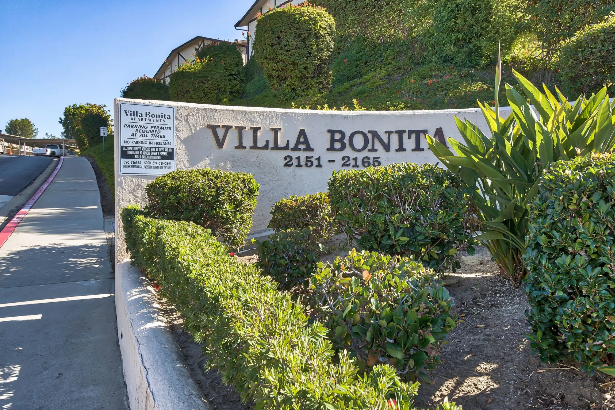 Community Signage - Villa Bonita - San Diego, CA