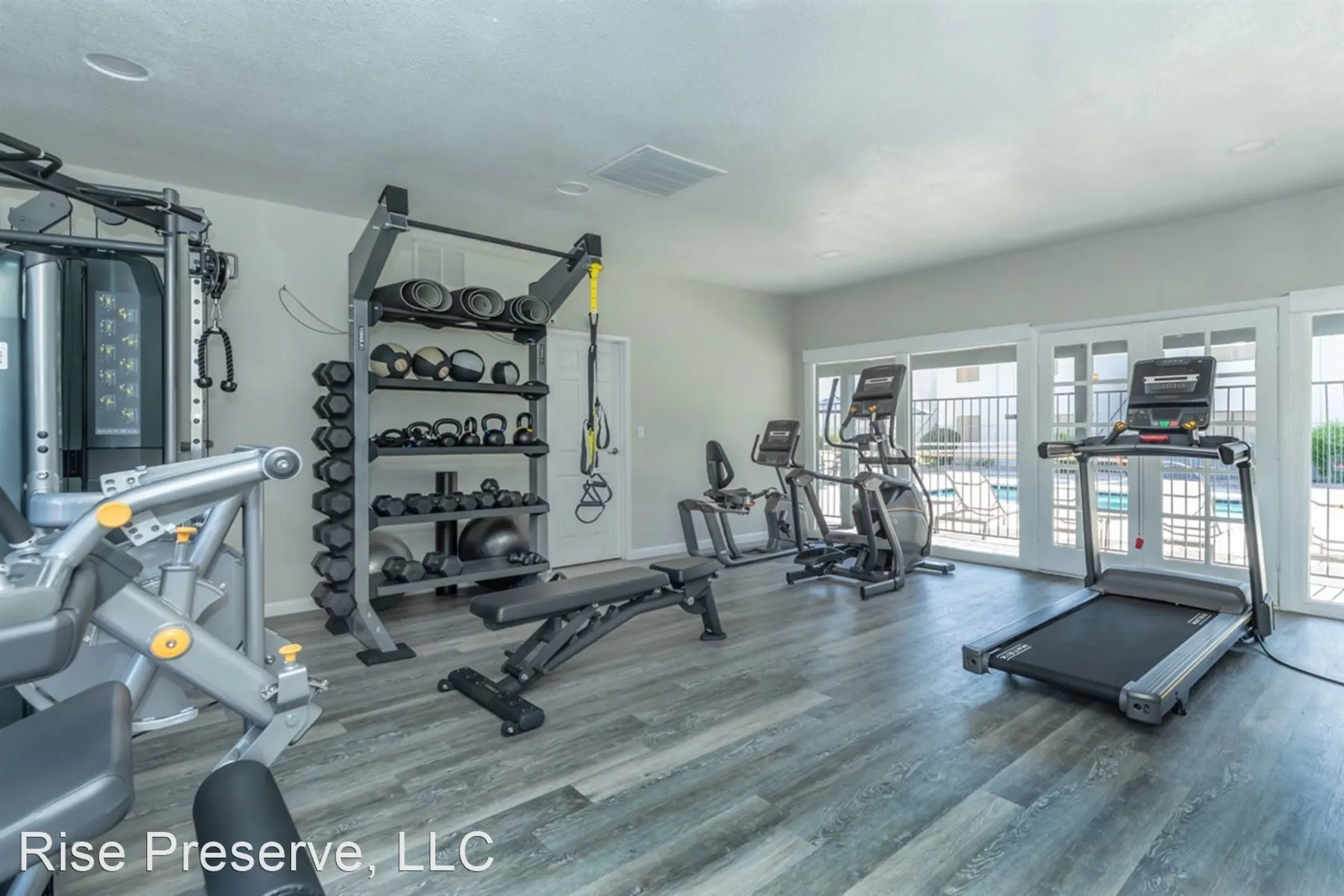 Fitness Weight Room - Rise at the Preserve - Phoenix, AZ