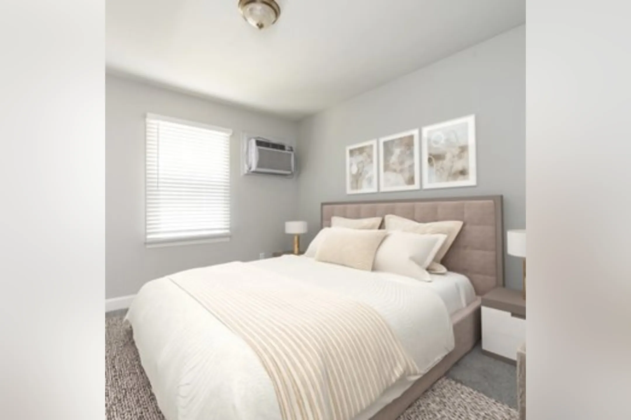 Bedroom - Ponderosa Apartments - Charlotte, NC