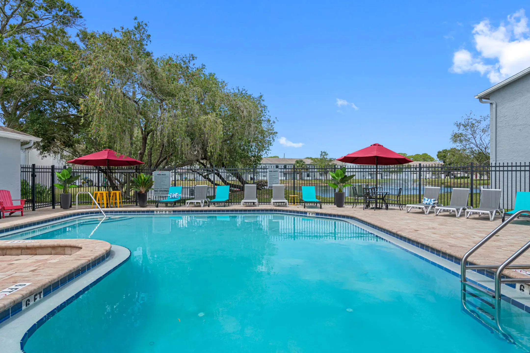 Pool - 49th St Apartments - Pinellas Park, FL