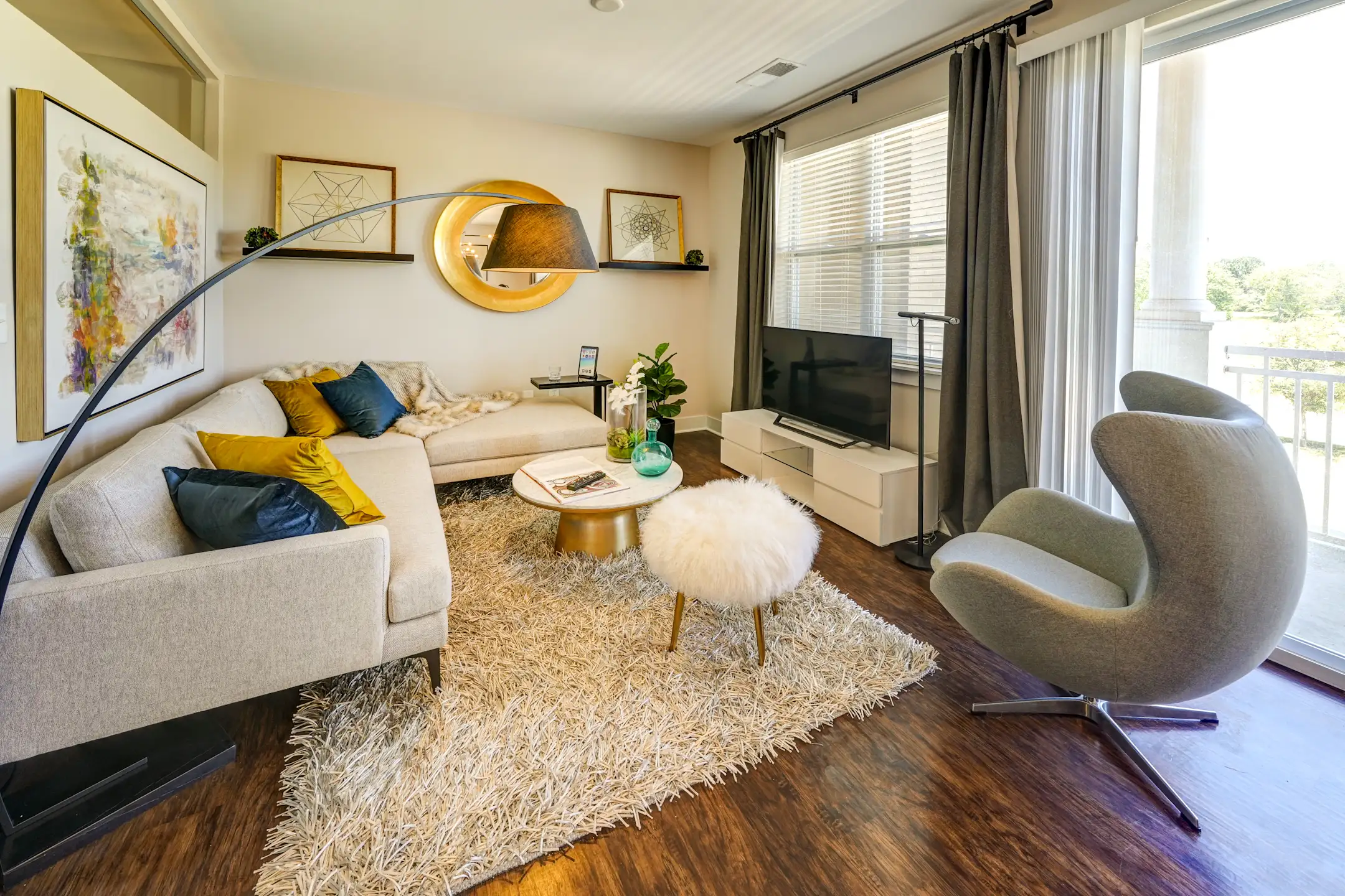 Living Room - The Olivia - Carmel, IN