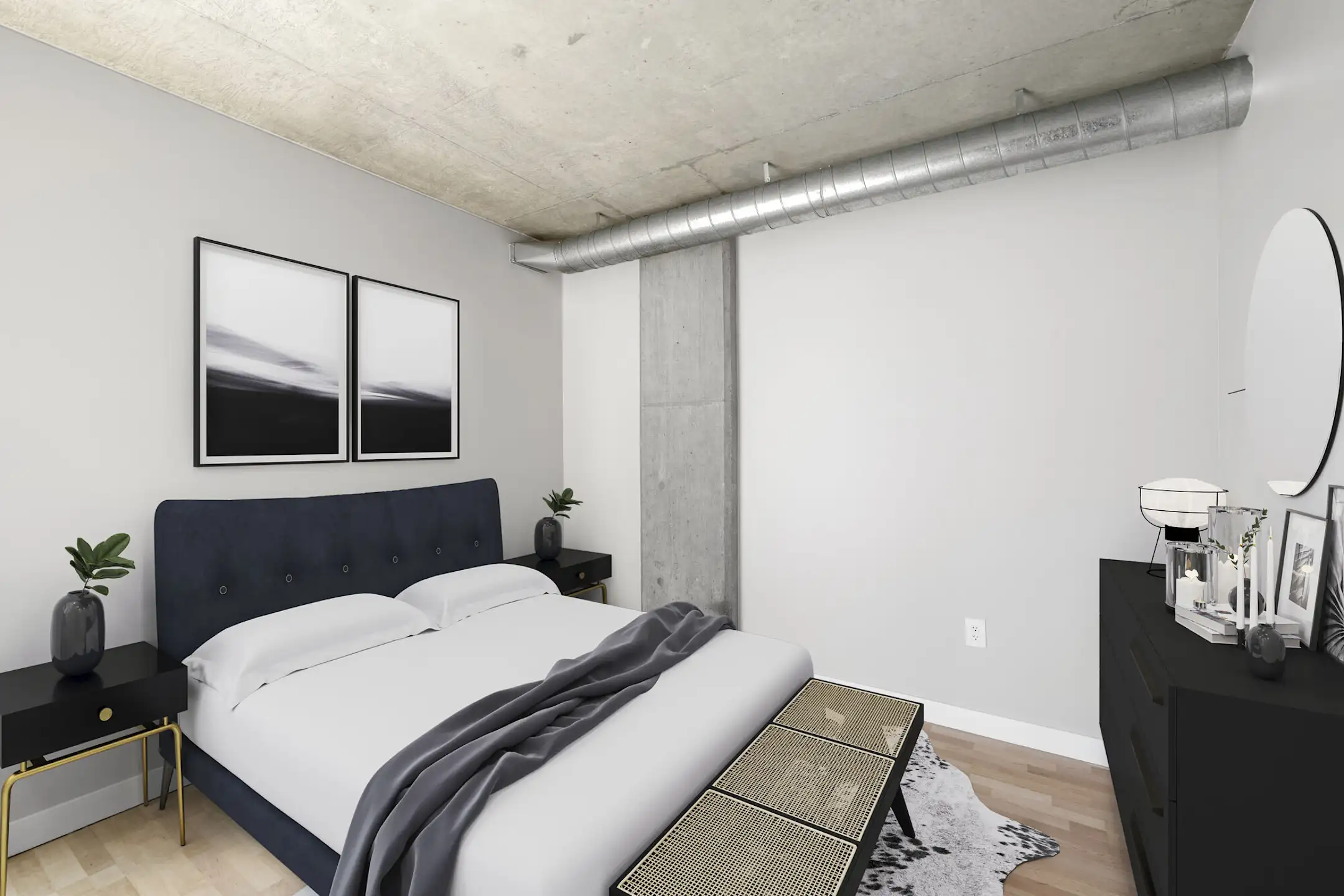 Bedroom - Asa Flats & Lofts - Portland, OR