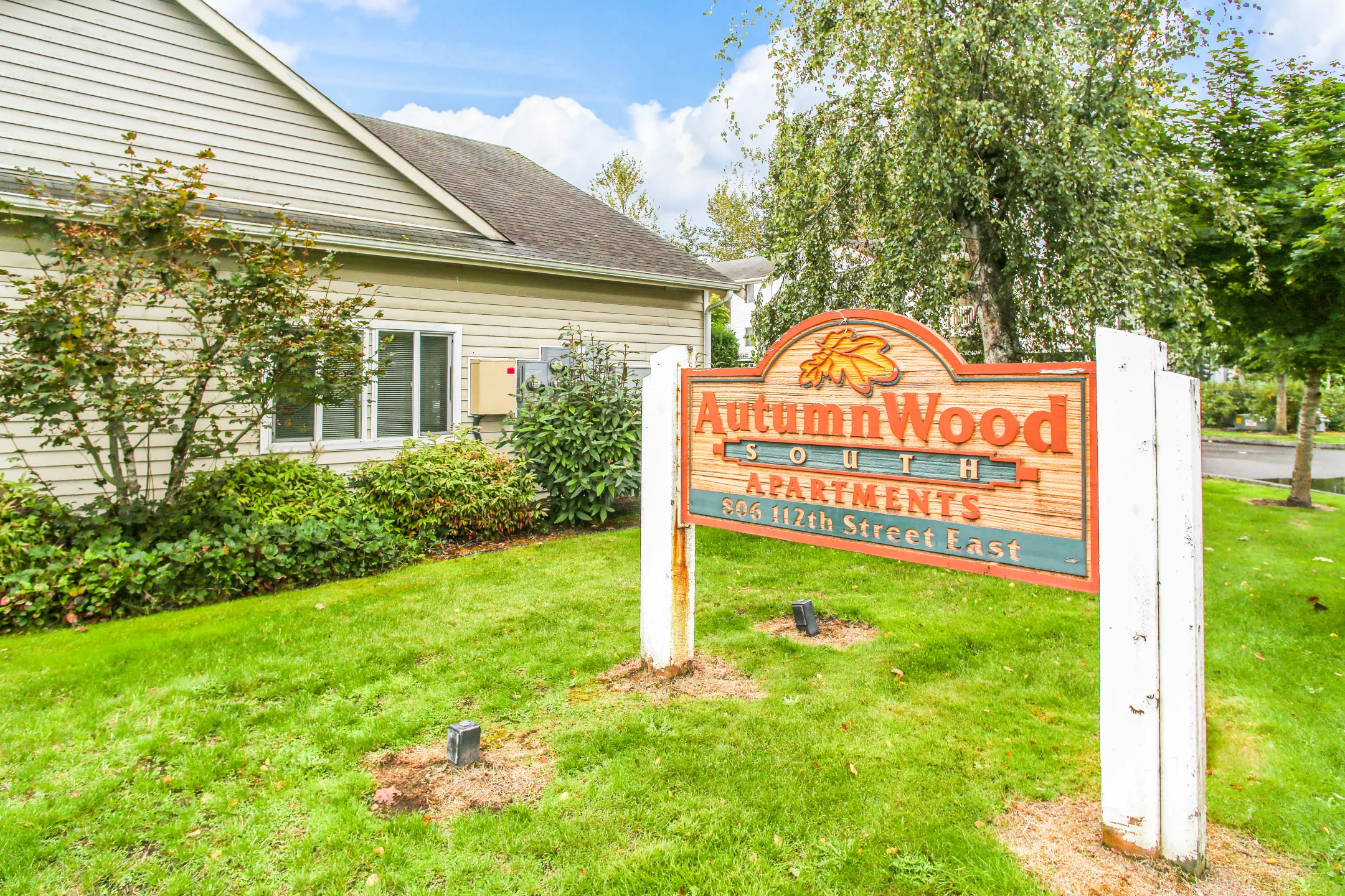 Community Signage - Autumnwood South - Tacoma, WA