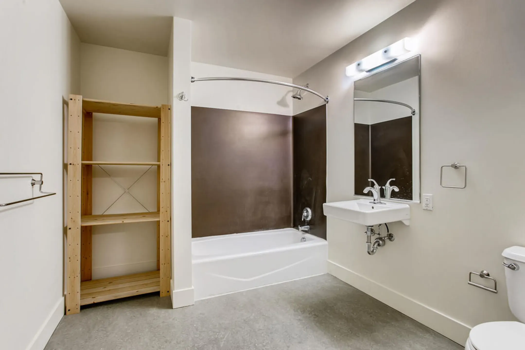 Bathroom - eco Flats - Portland, OR