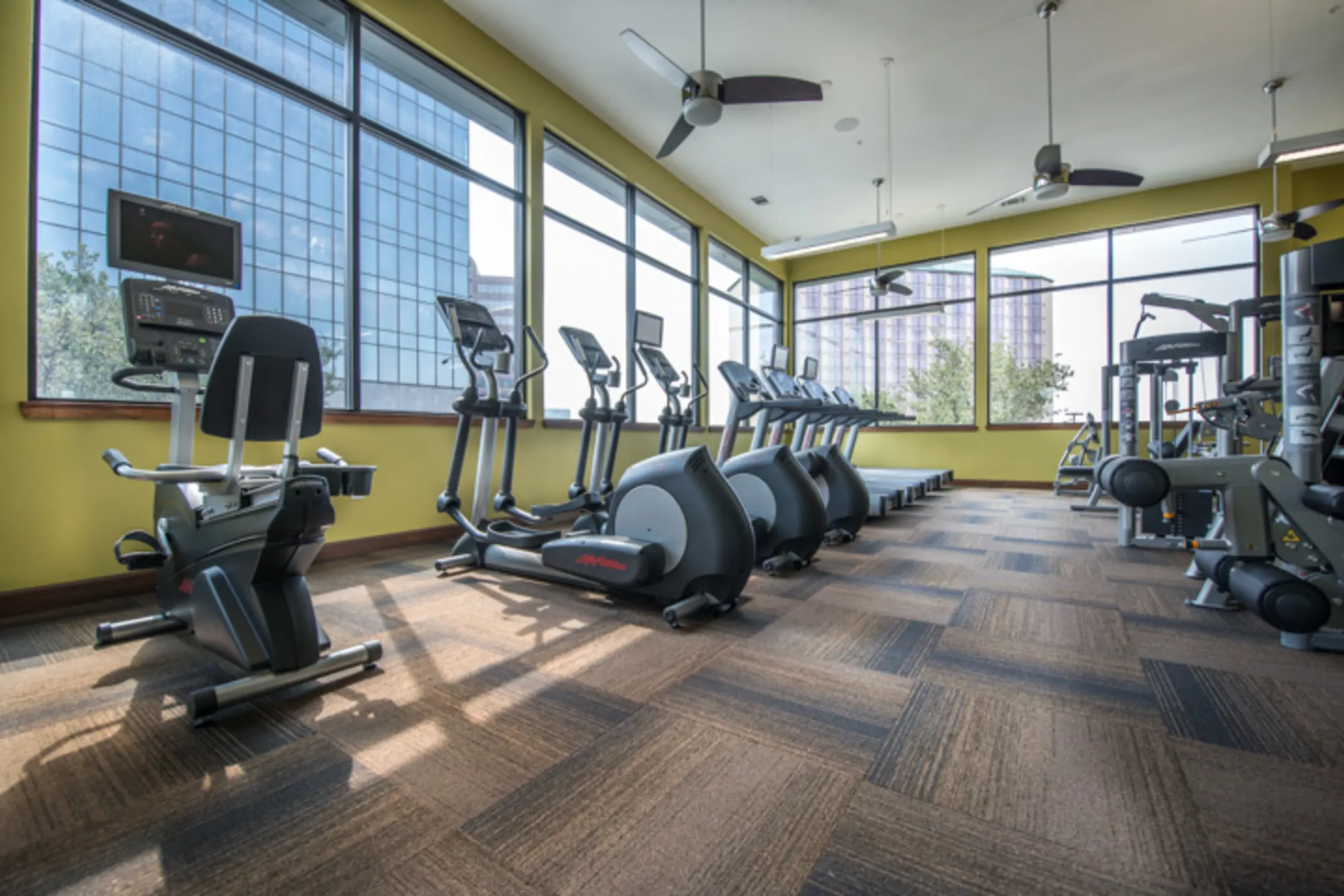 Fitness Weight Room - Layers Galleria - Dallas, TX