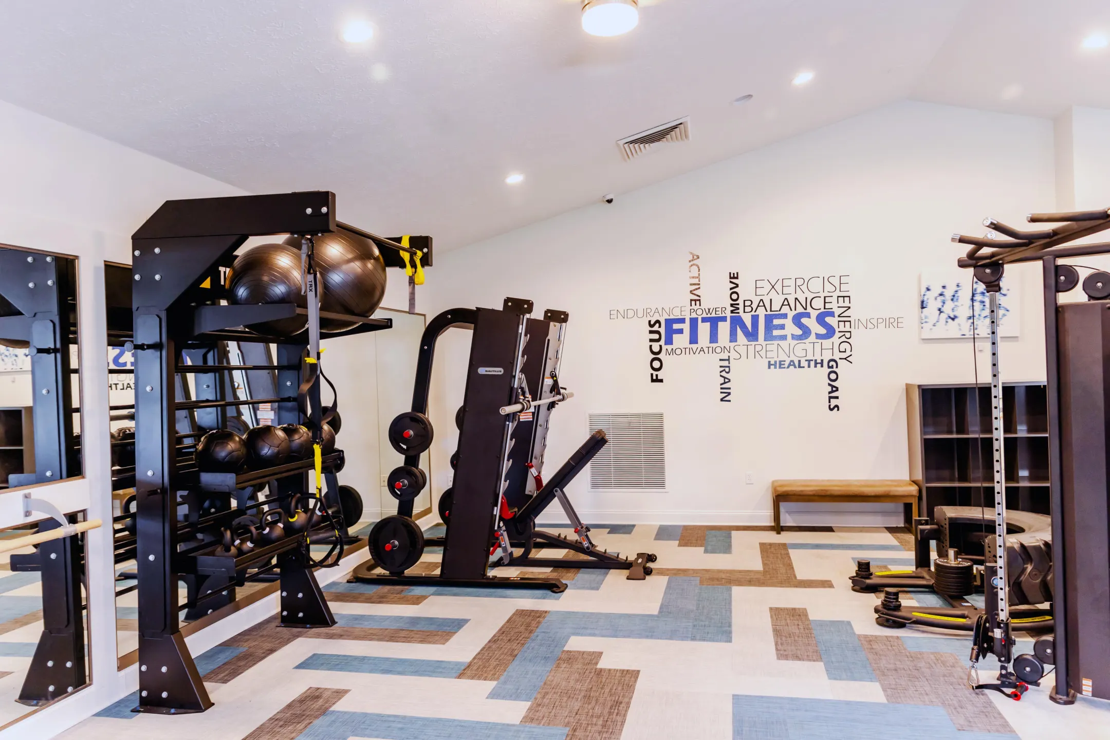 Fitness Weight Room - Heron Springs Apartments - Stow, OH