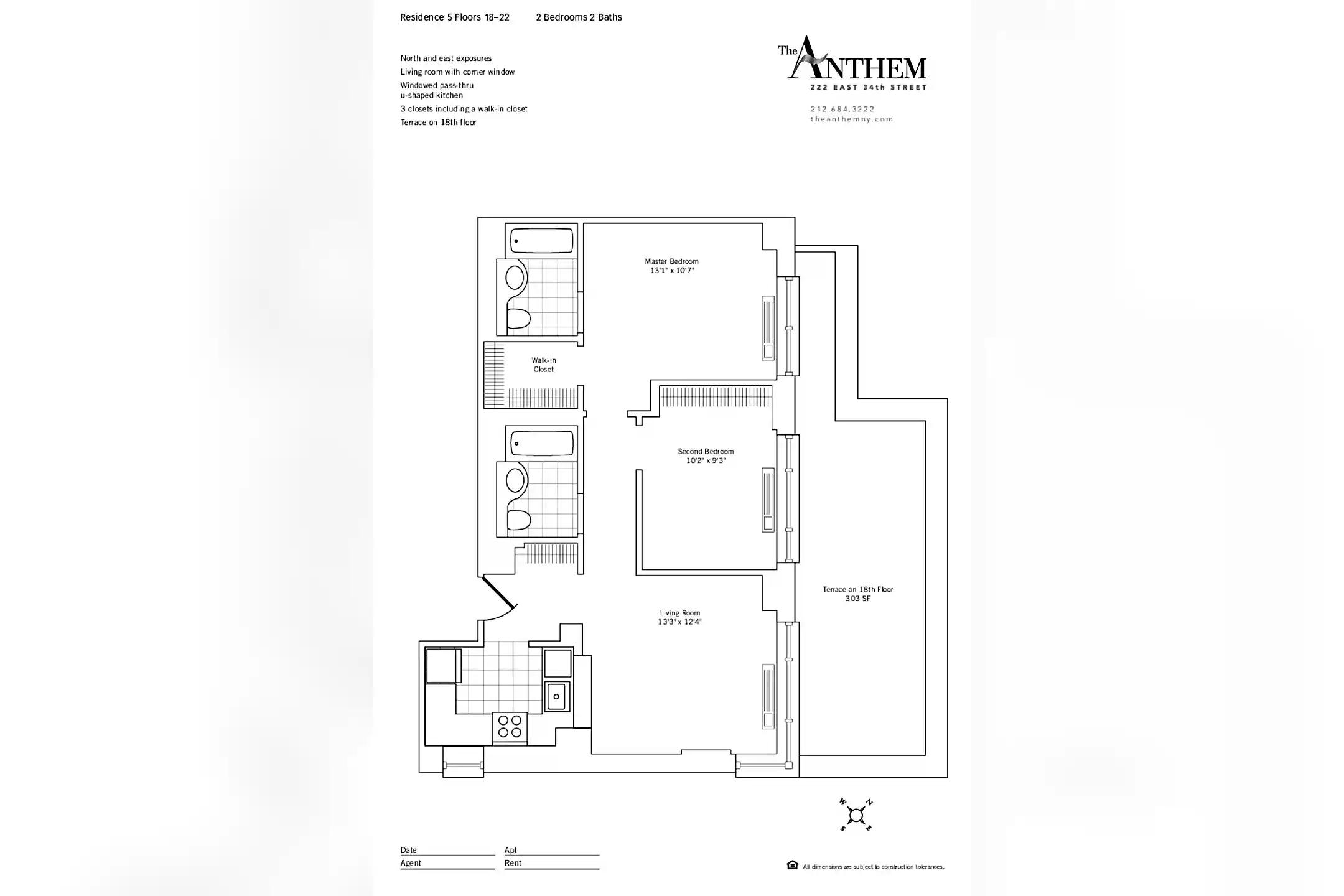 222 E 34th St 222 E 34th St unit 2204 New York, NY Houses for Rent