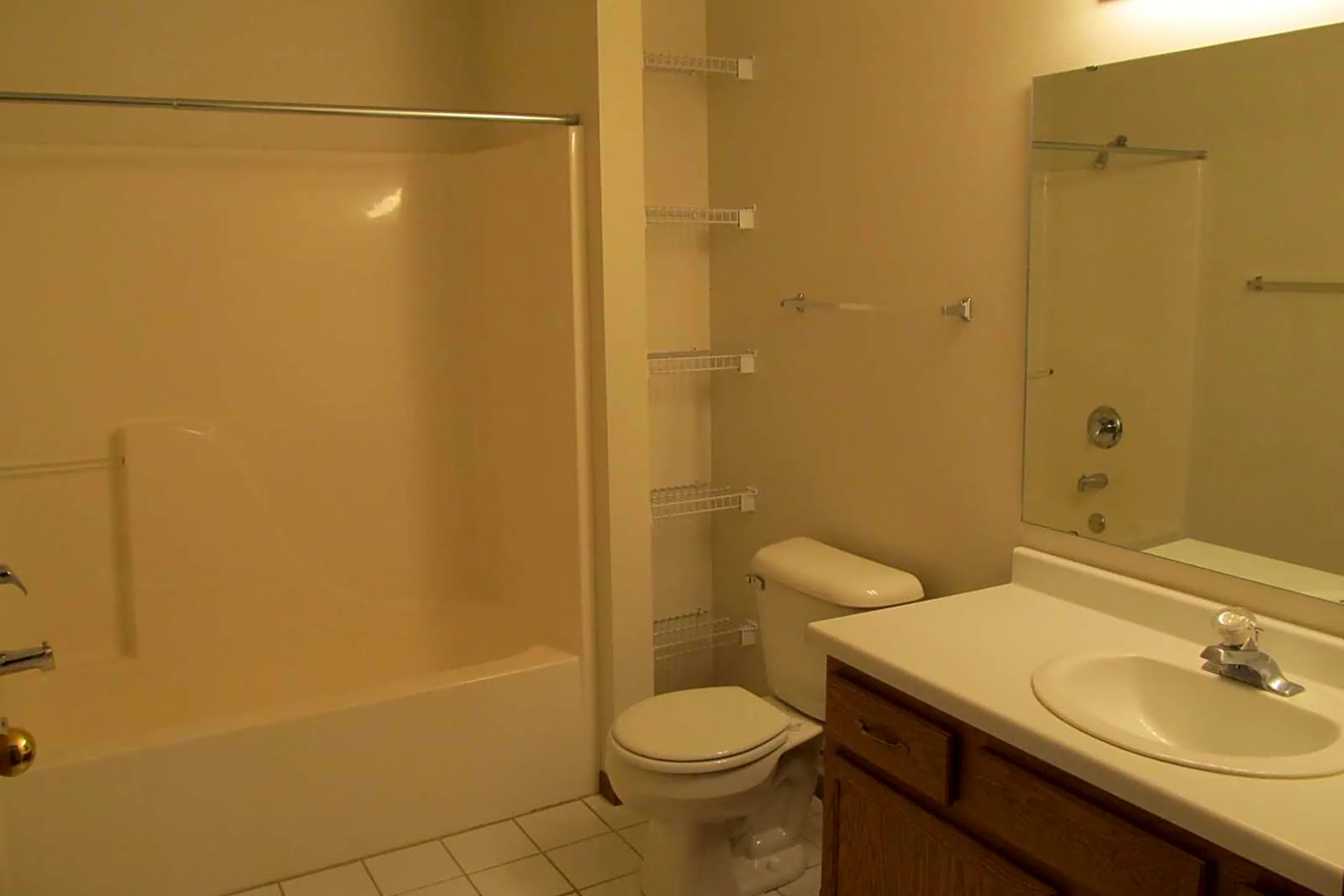Bathroom - Sun West I & II Apartment Homes - Fargo, ND