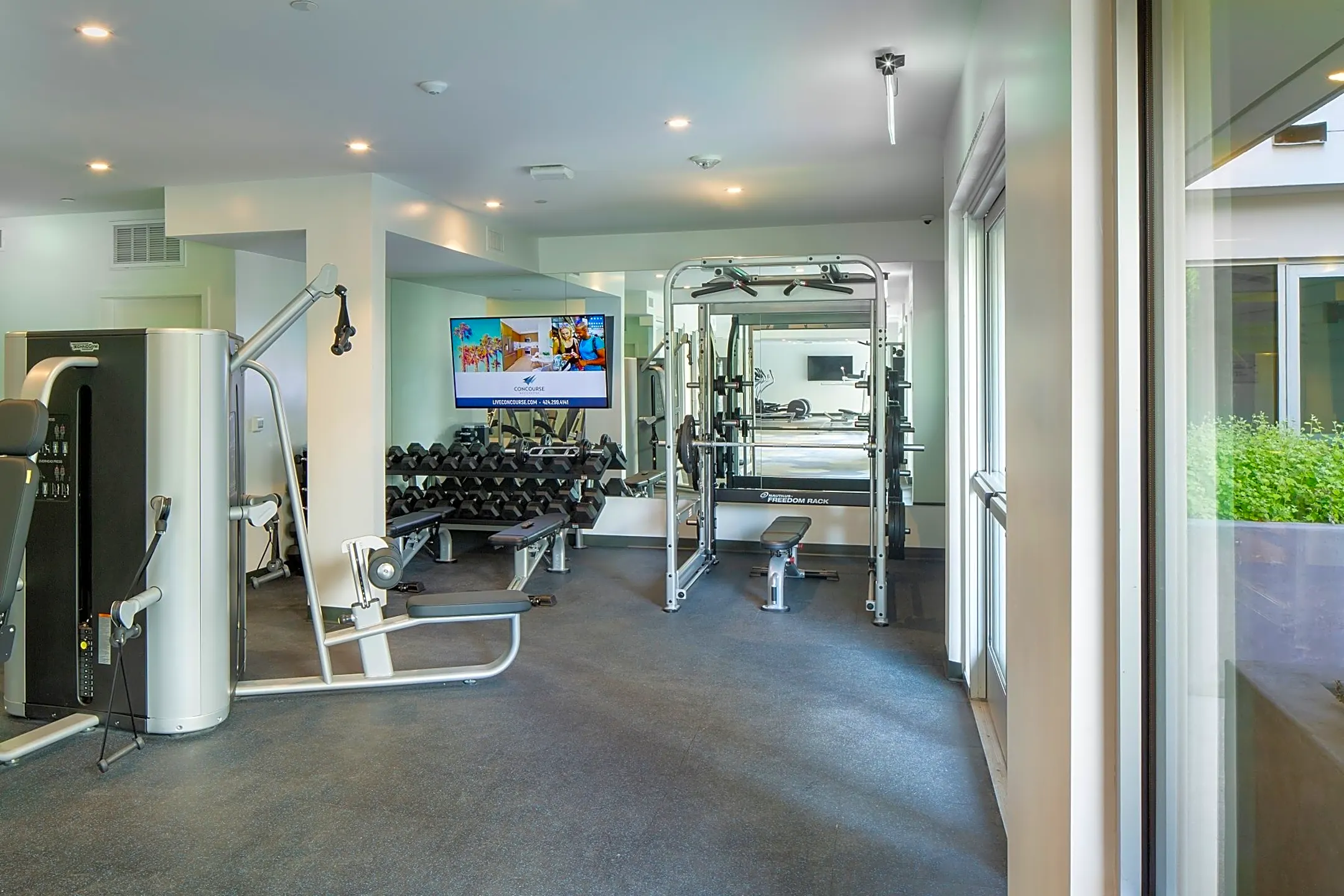 Fitness Weight Room - Concourse - Los Angeles, CA