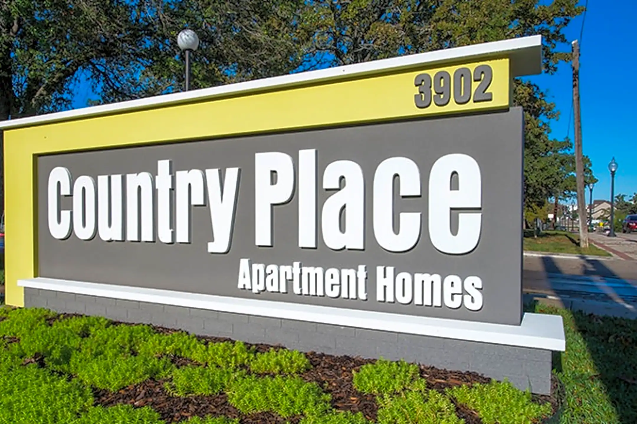 Community Signage - Country Place Apartments - Bryan, TX