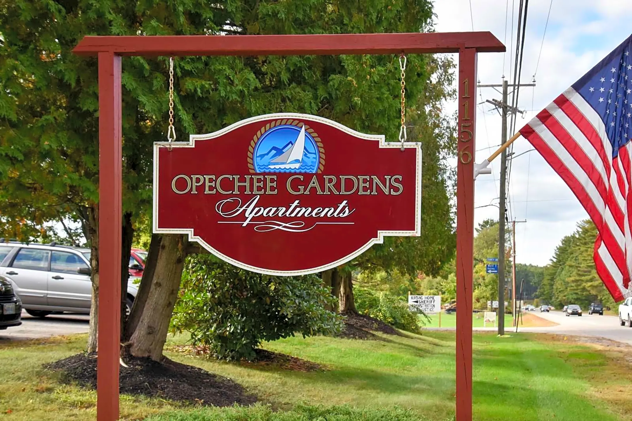 Community Signage - Opechee Garden Apartments - Laconia, NH