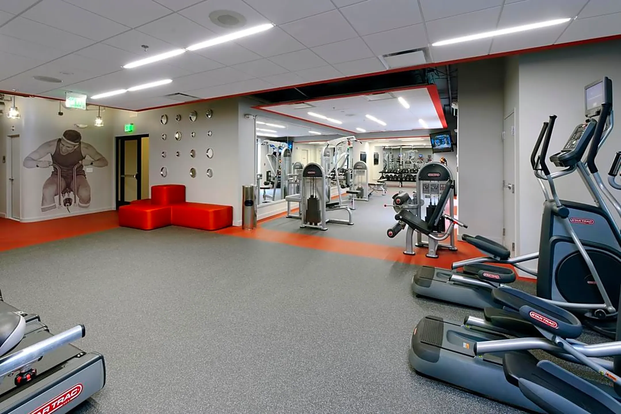 Fitness Weight Room - AVA Ballston - Arlington, VA