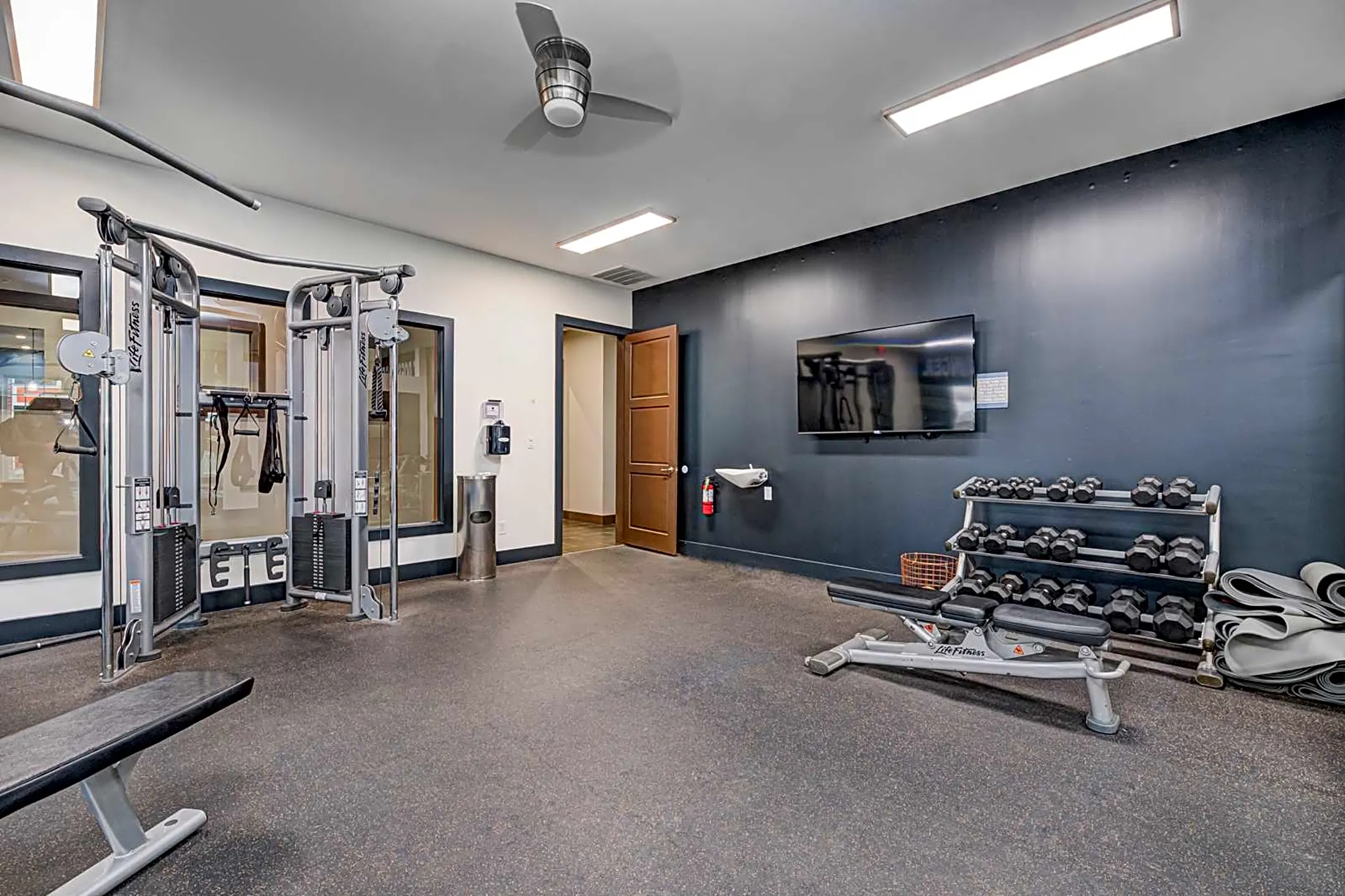 Fitness Weight Room - The Domain at Bennett Farms - Zionsville, IN