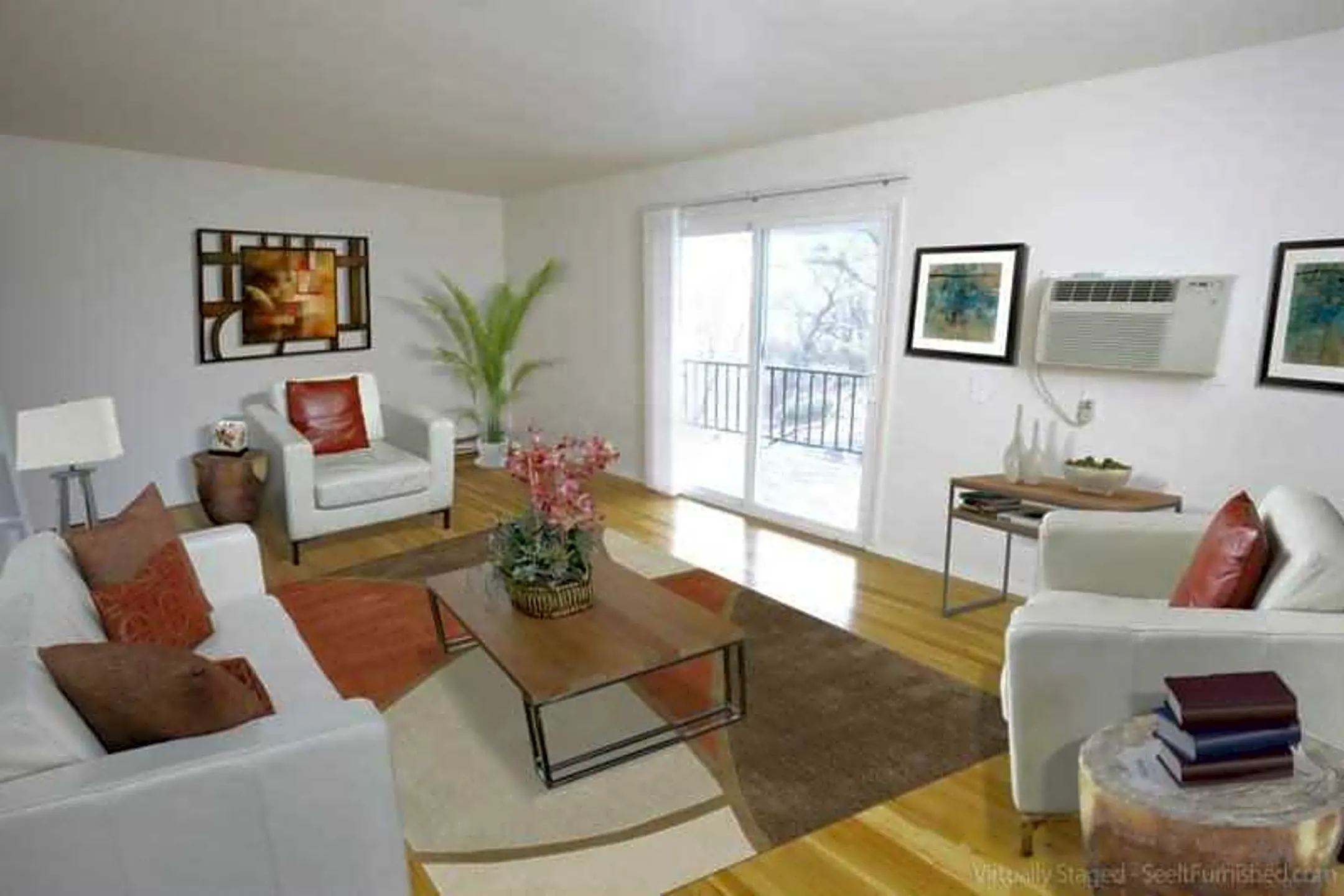Living Room - Oakhill Apartments - Long Branch, NJ