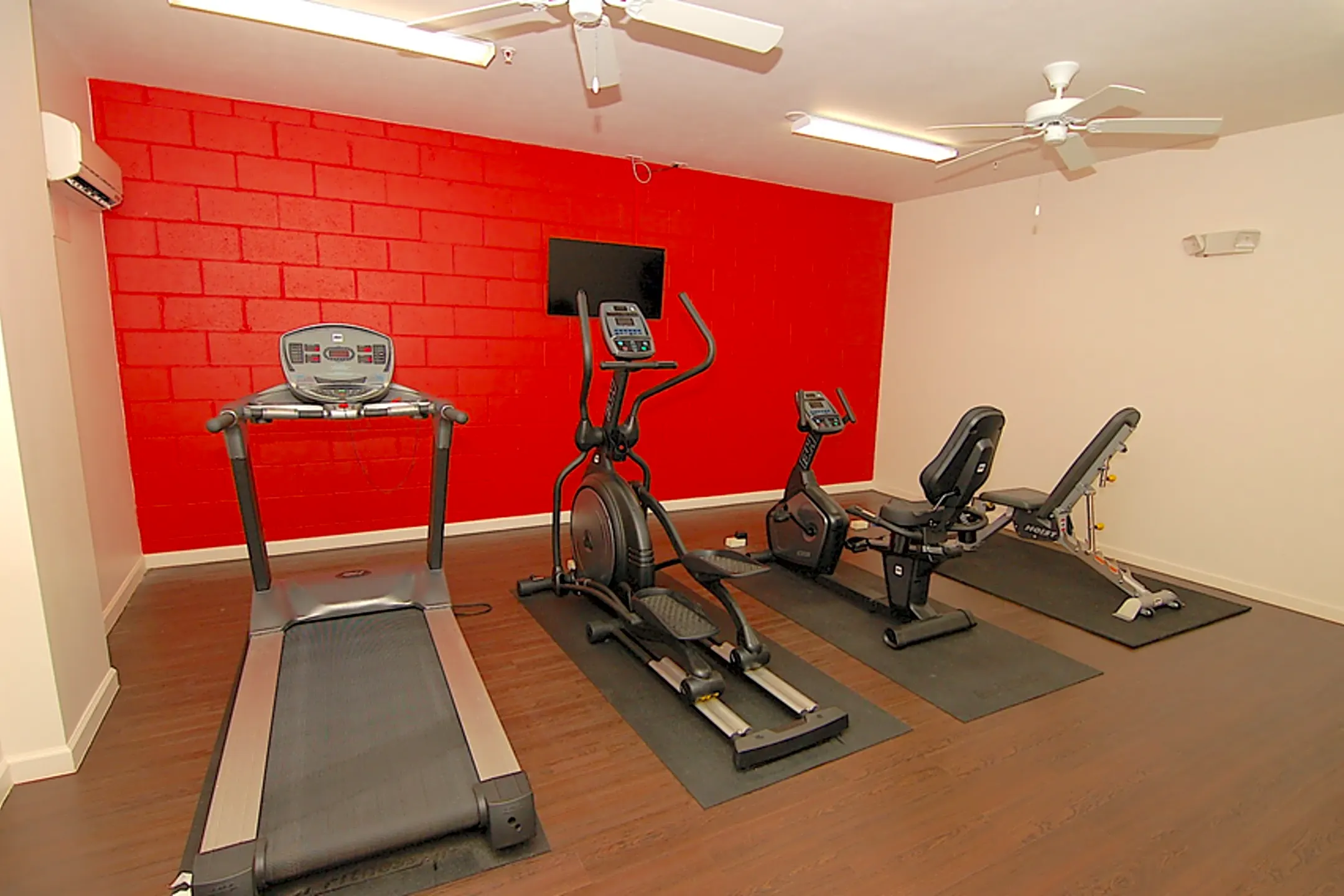 Fitness Weight Room - Englewood Lofts - Indianapolis, IN