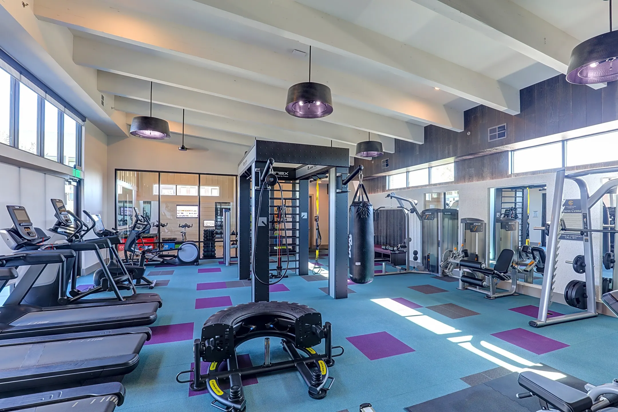 Fitness Weight Room - Bexley Champions Circle - Fort Worth, TX