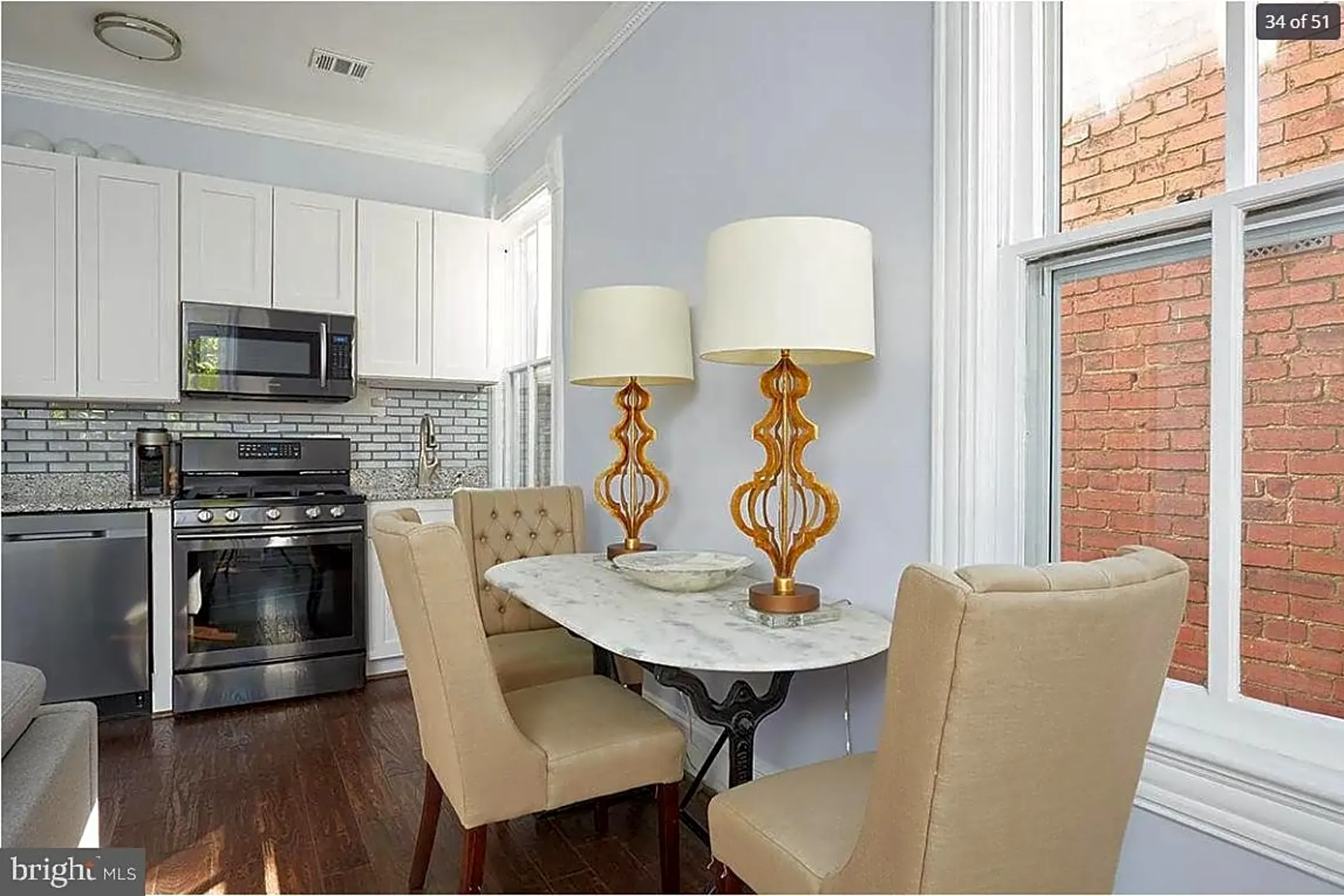 Dining Room - 1331 35th St NW #2 - Washington, DC