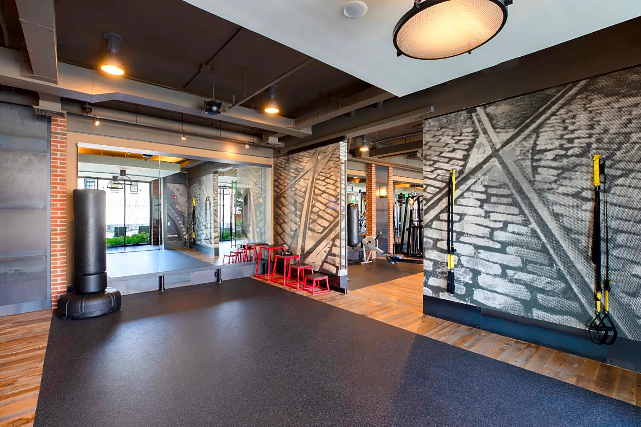 Fitness Weight Room - Union Wharf Apartments - Baltimore, MD