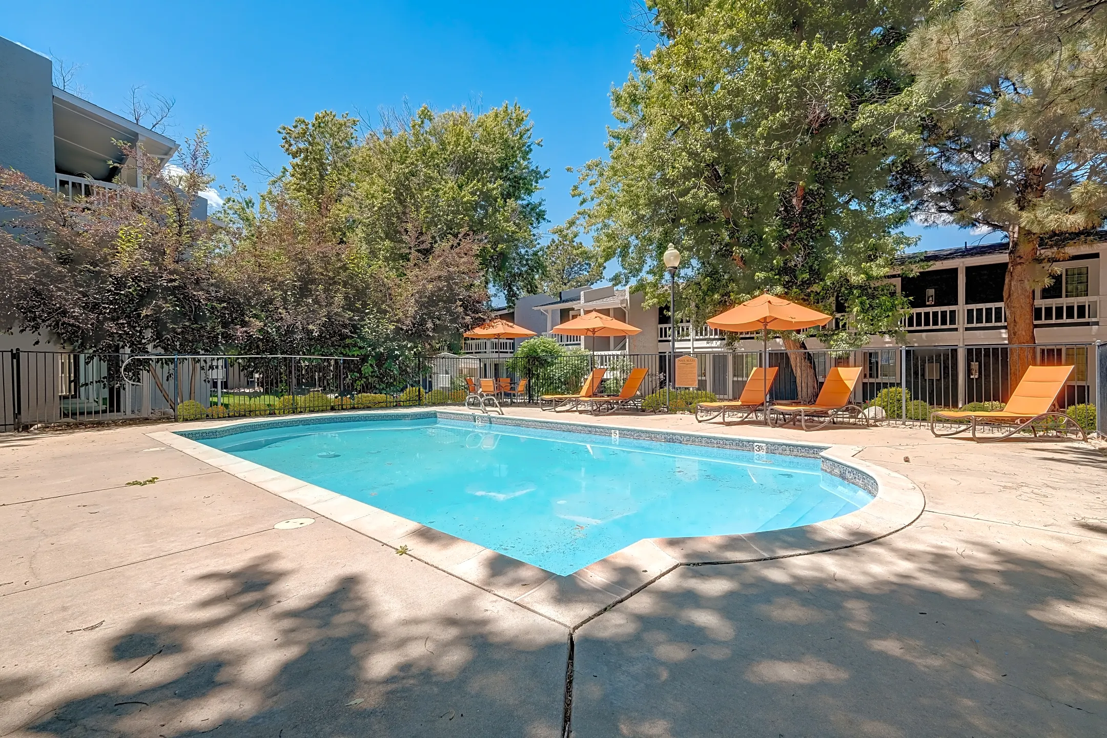 Pool - Featherstone Apartments - Colorado Springs, CO