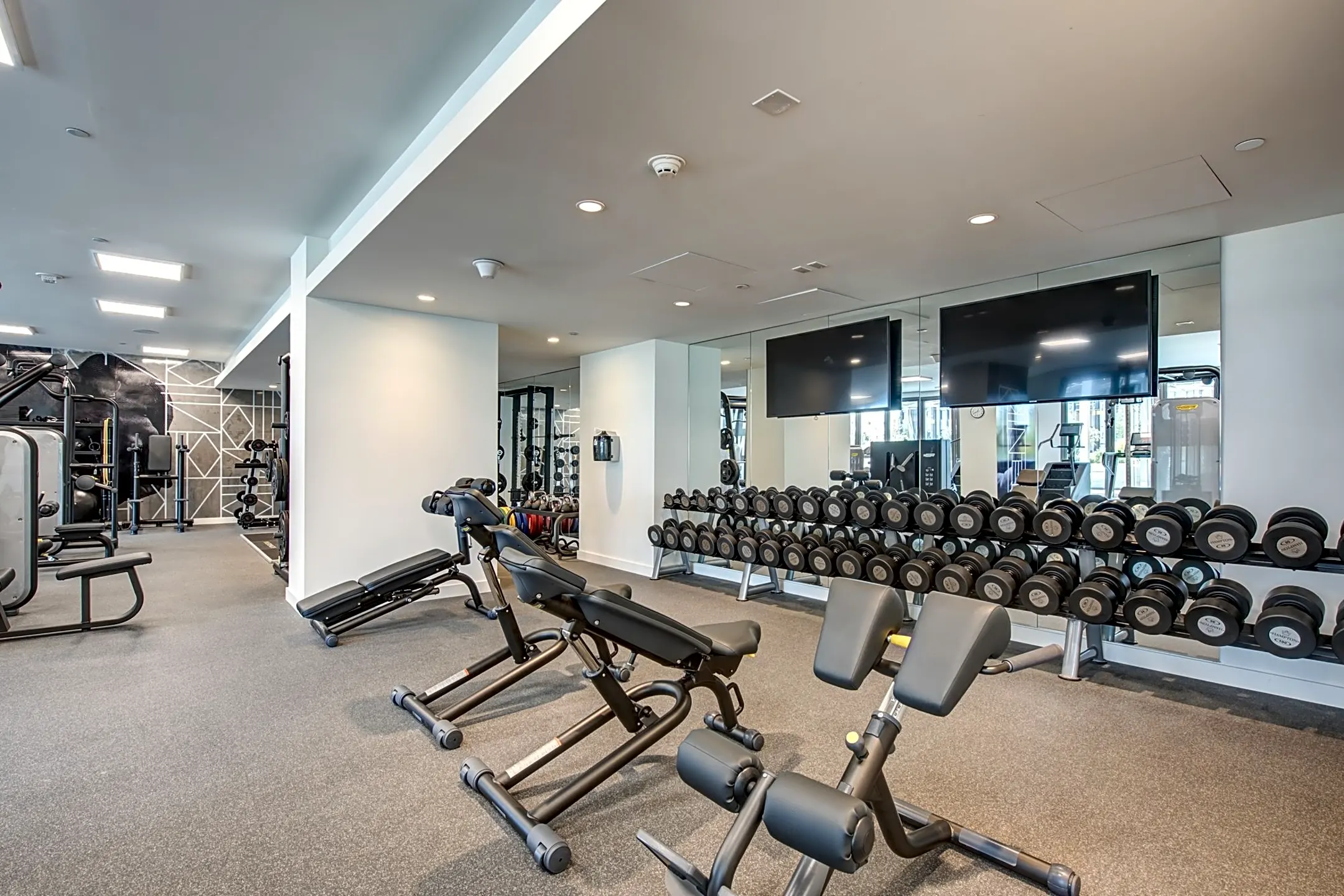 Fitness Weight Room - Aven - Los Angeles, CA