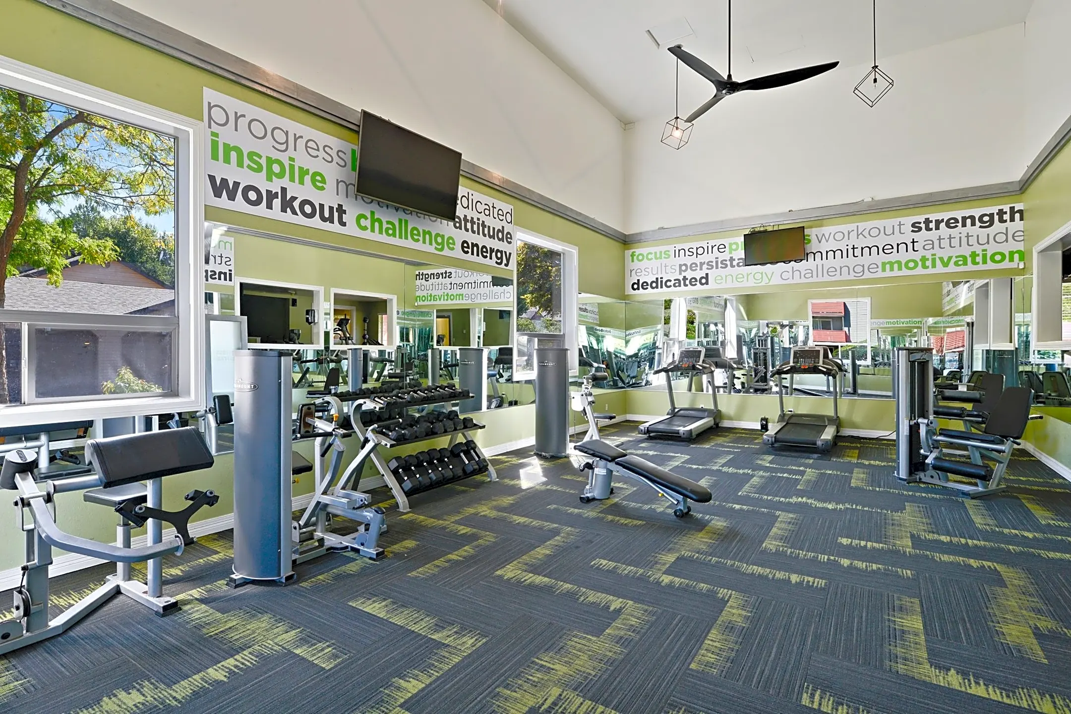 Fitness Weight Room - Pavilion Apartment Homes - Federal Way, WA
