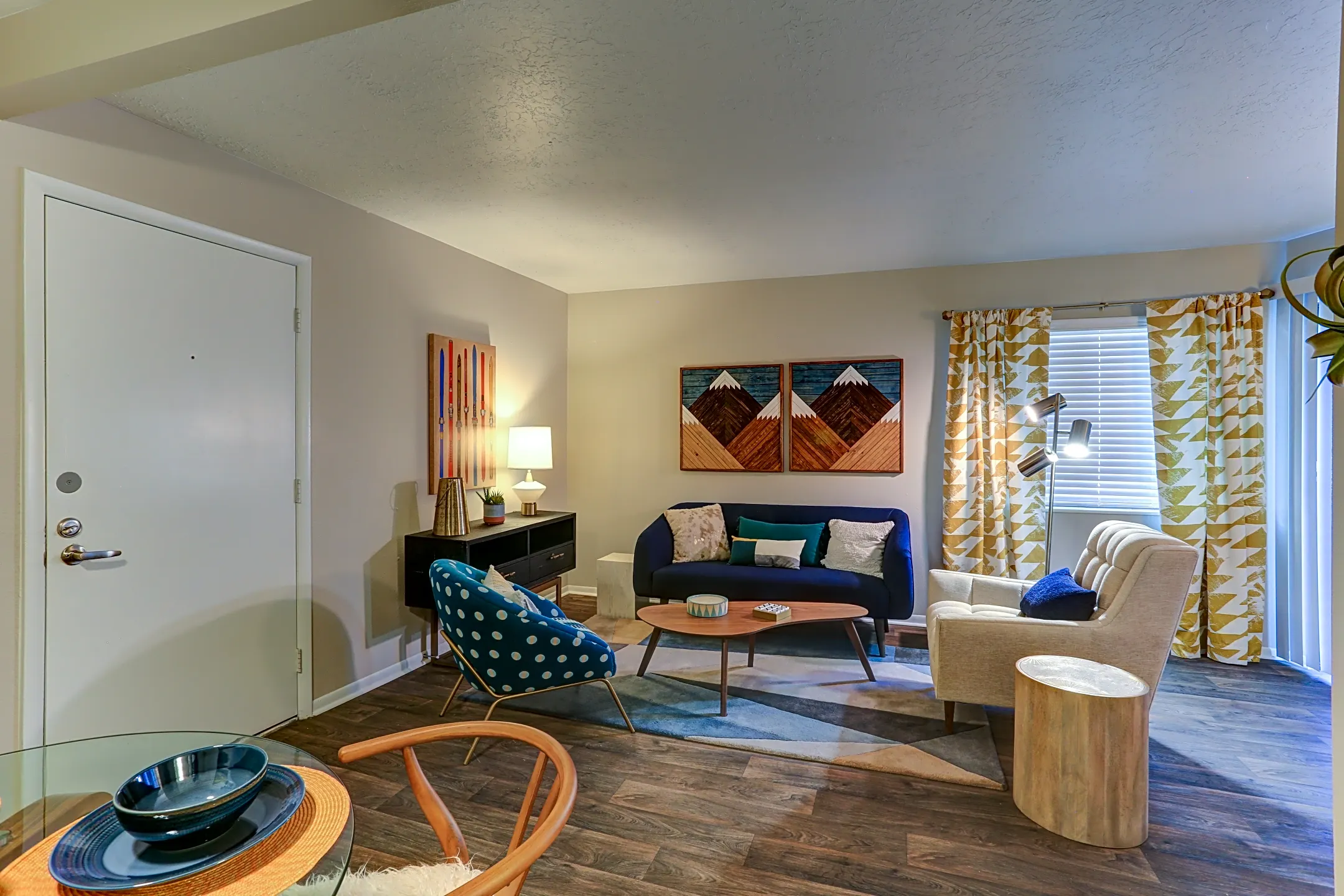Living Room - Clover Creek Apartments - Salt Lake City, UT