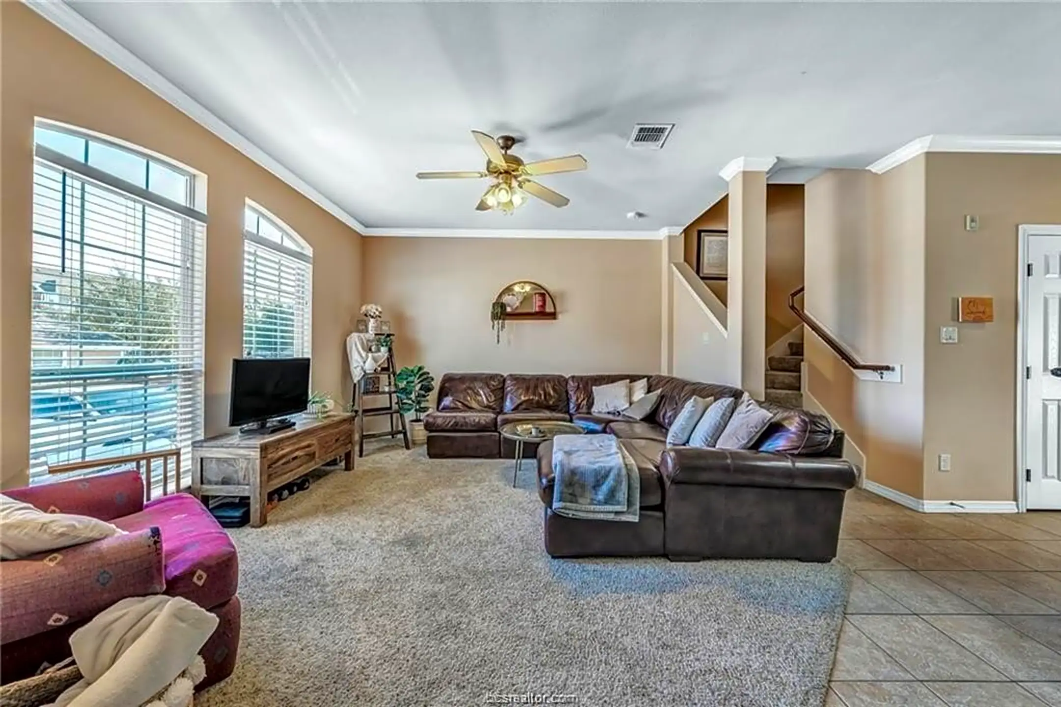 Living Room - 1198 Jones-Butler Rd #403 - College Station, TX