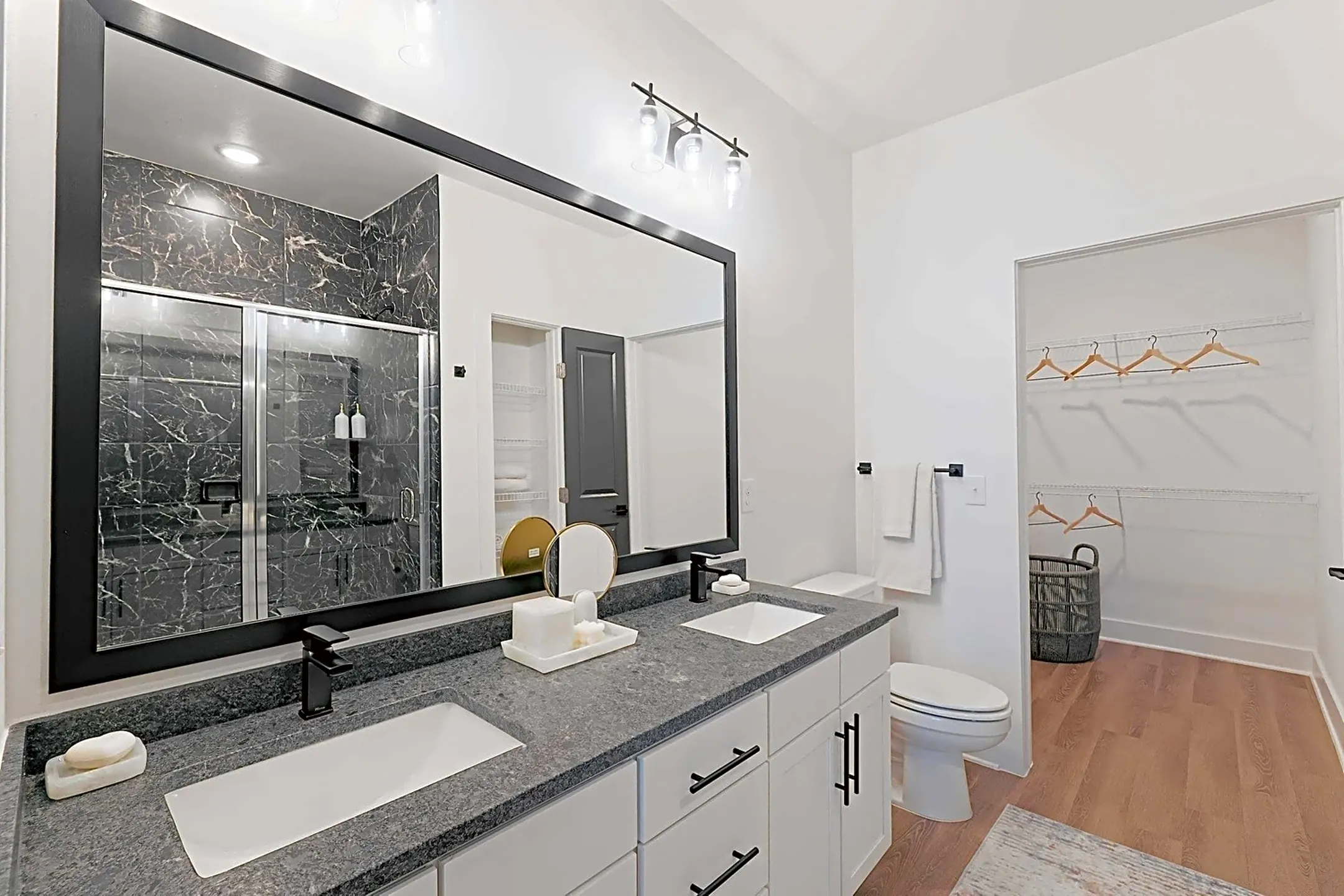 Bathroom - Solay Fort Worth Apartments - Fort Worth, TX