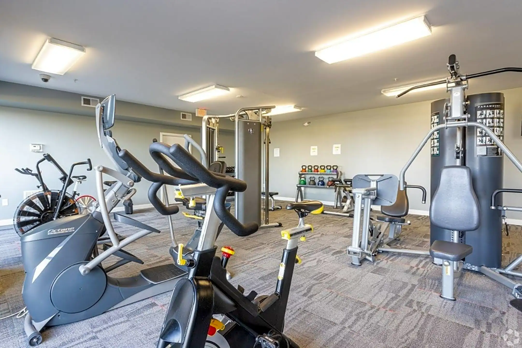 Fitness Weight Room - Waterside at Riverpark Place - Louisville, KY
