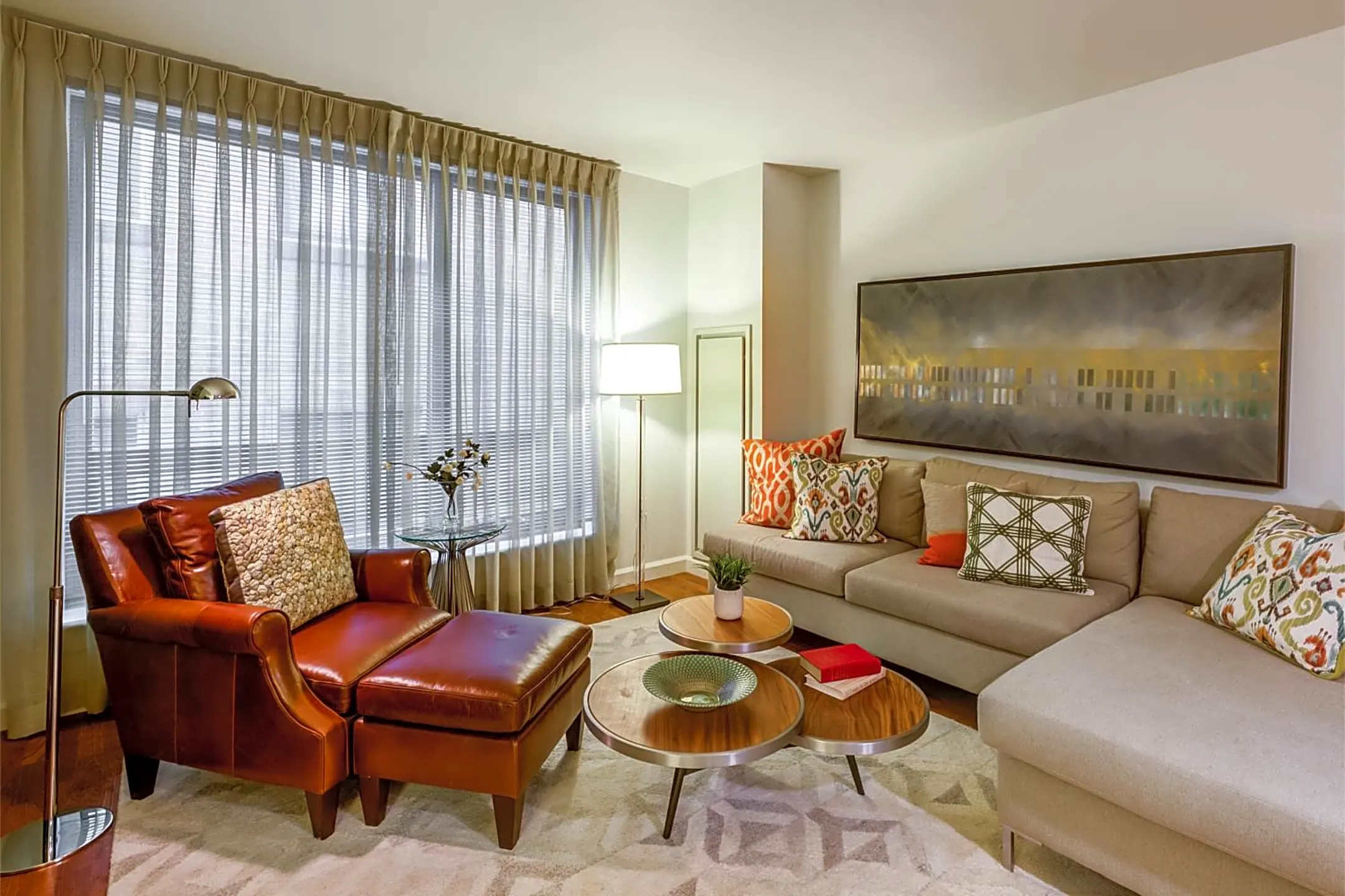 Living Room - The Kensington - Boston, MA