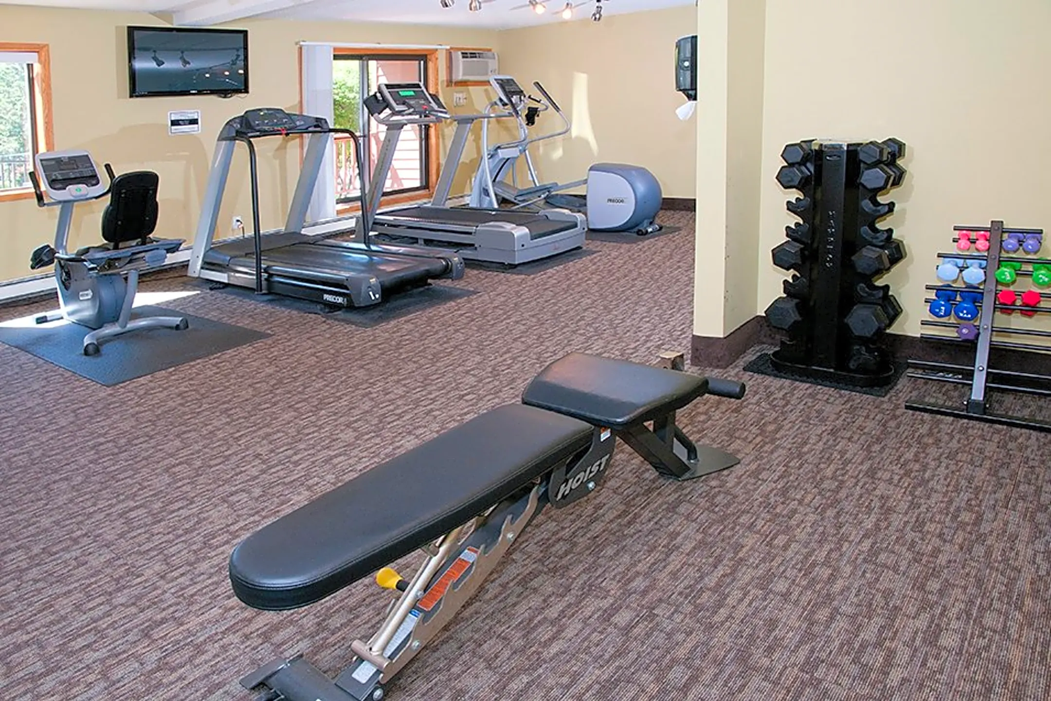 Fitness Weight Room - Woodstone Apartments - Saint Paul, MN