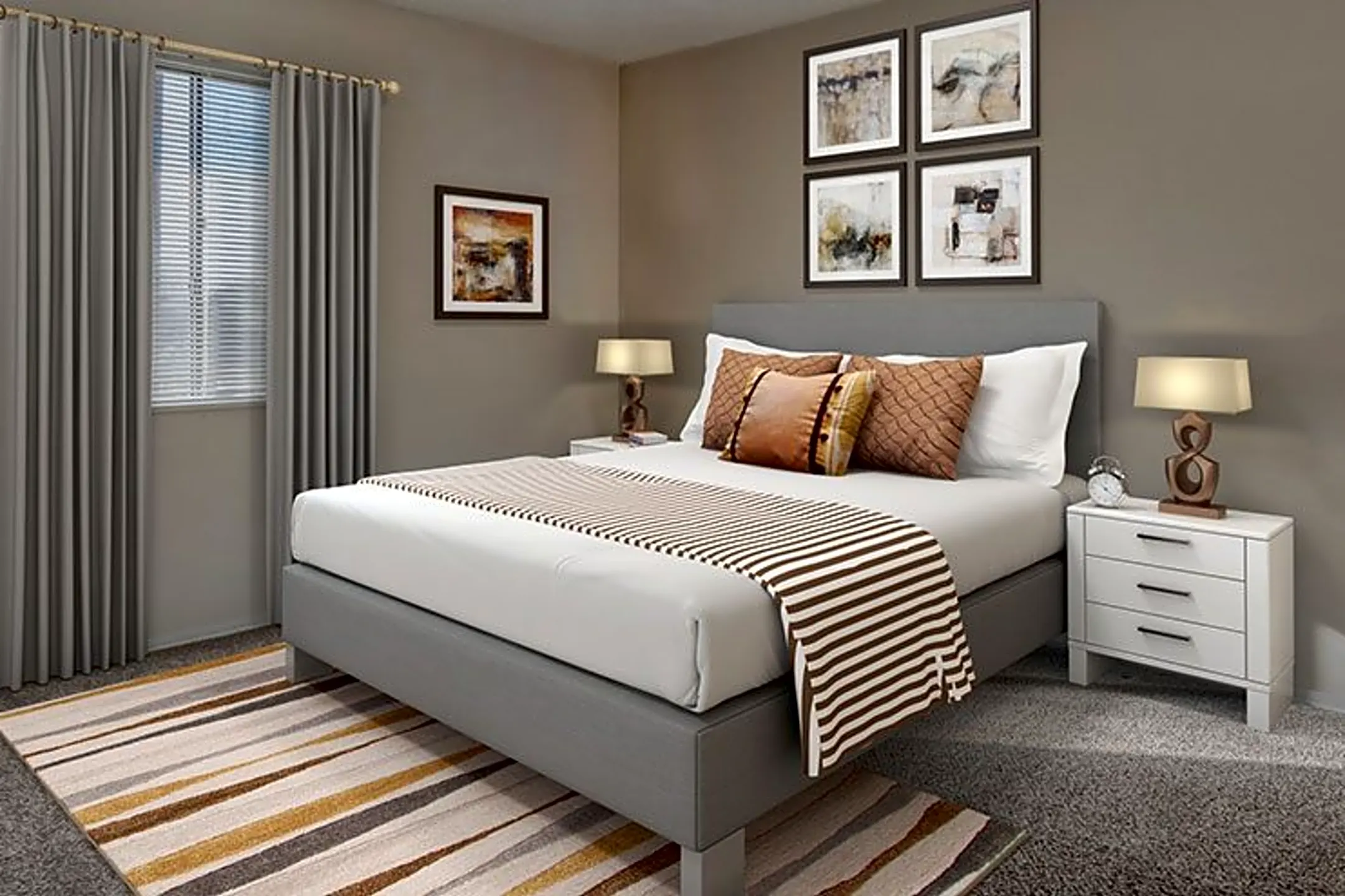 Bedroom - Flats at Wildwood - Kansas City, MO