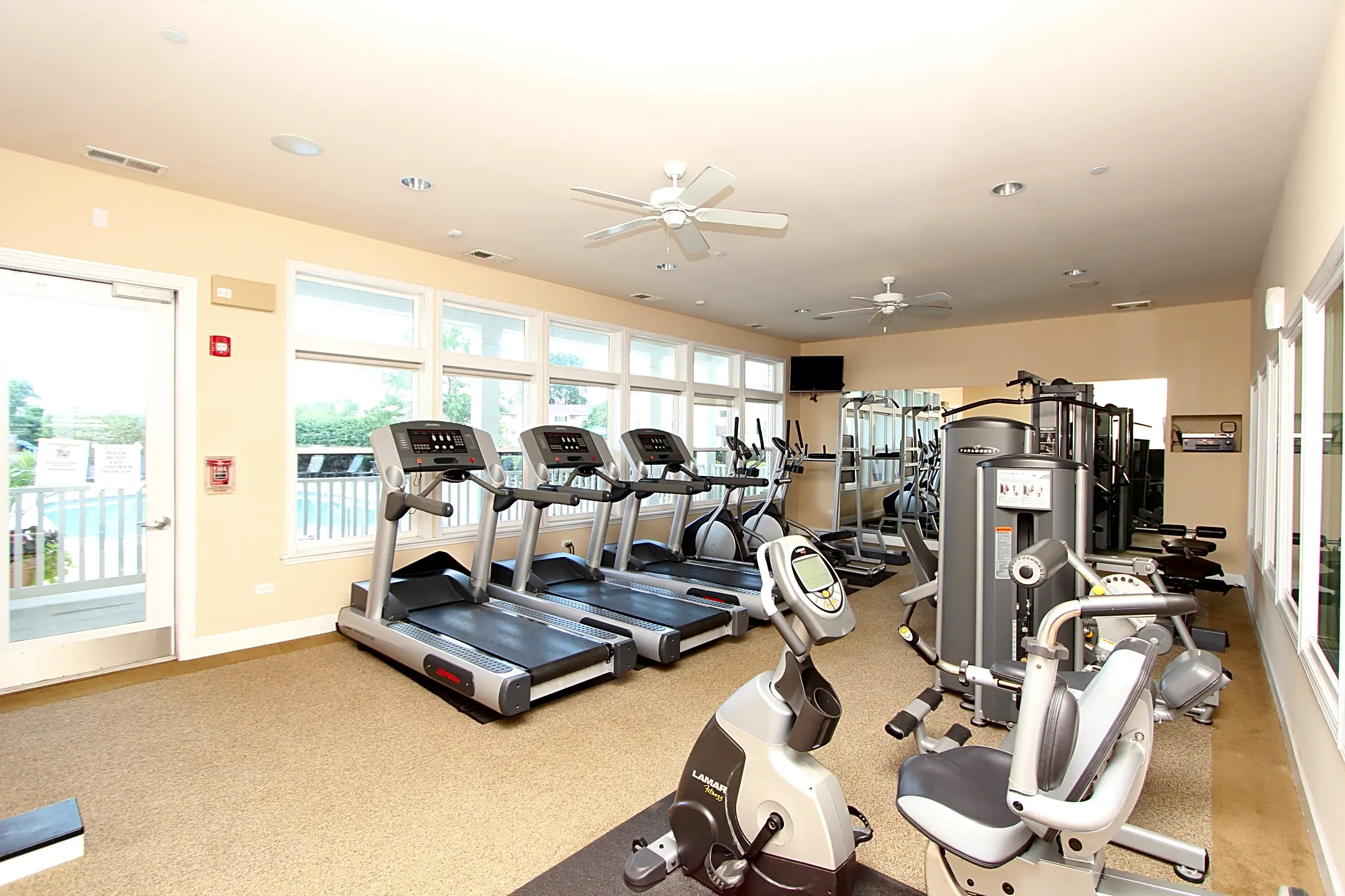 Fitness Weight Room - RiverStone Apartments - Bolingbrook, IL