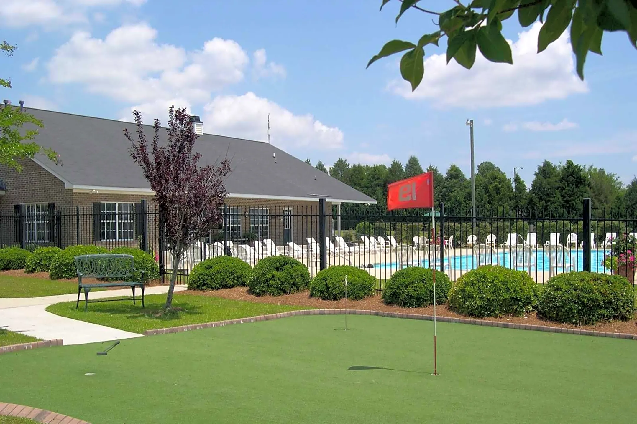 Recreation Area - Meridian Park Apartments - Greenville, NC