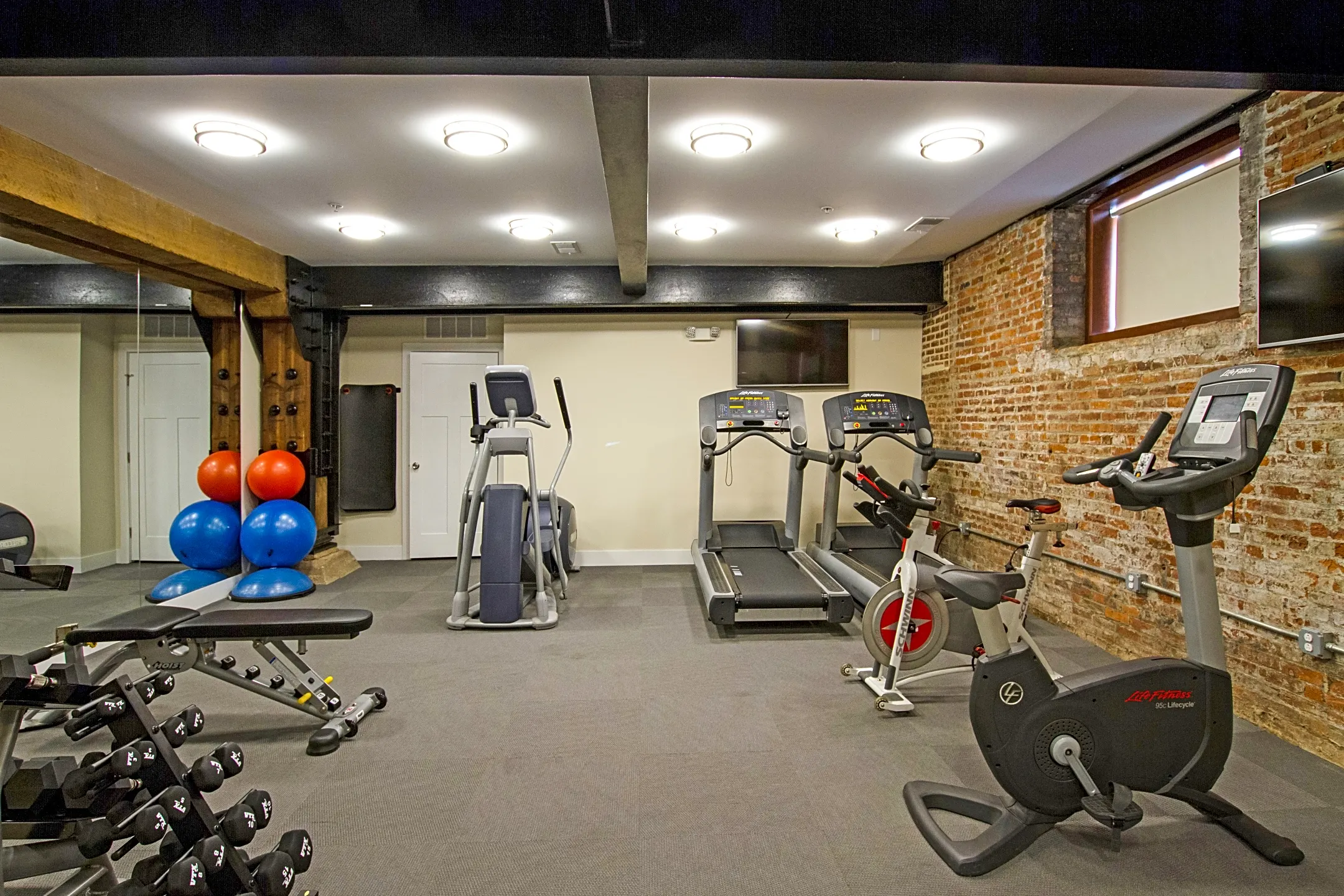 Fitness Weight Room - Heath Street Lofts - Baltimore, MD