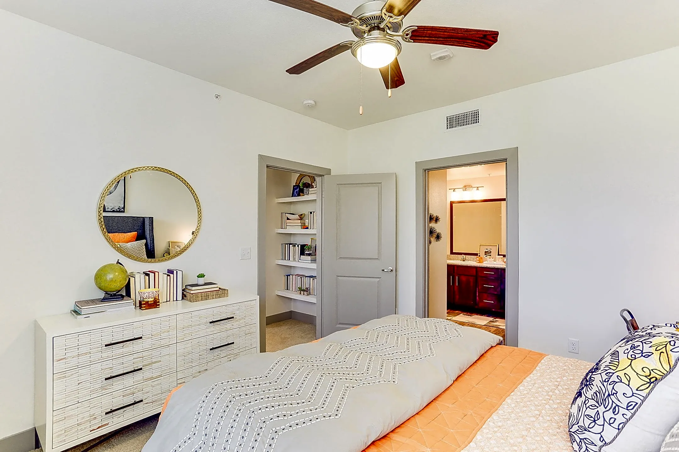 Bedroom - The Bend at Crescent Pointe - College Station, TX