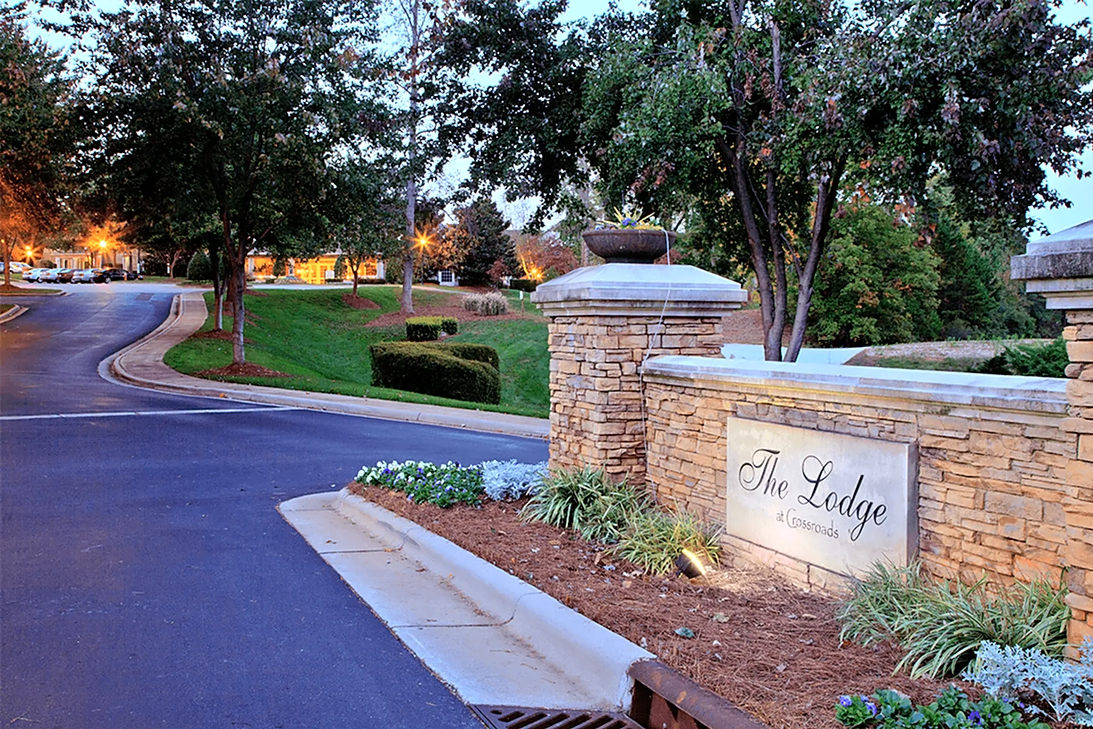 Community Signage - The Lodge at Crossroads - Cary, NC