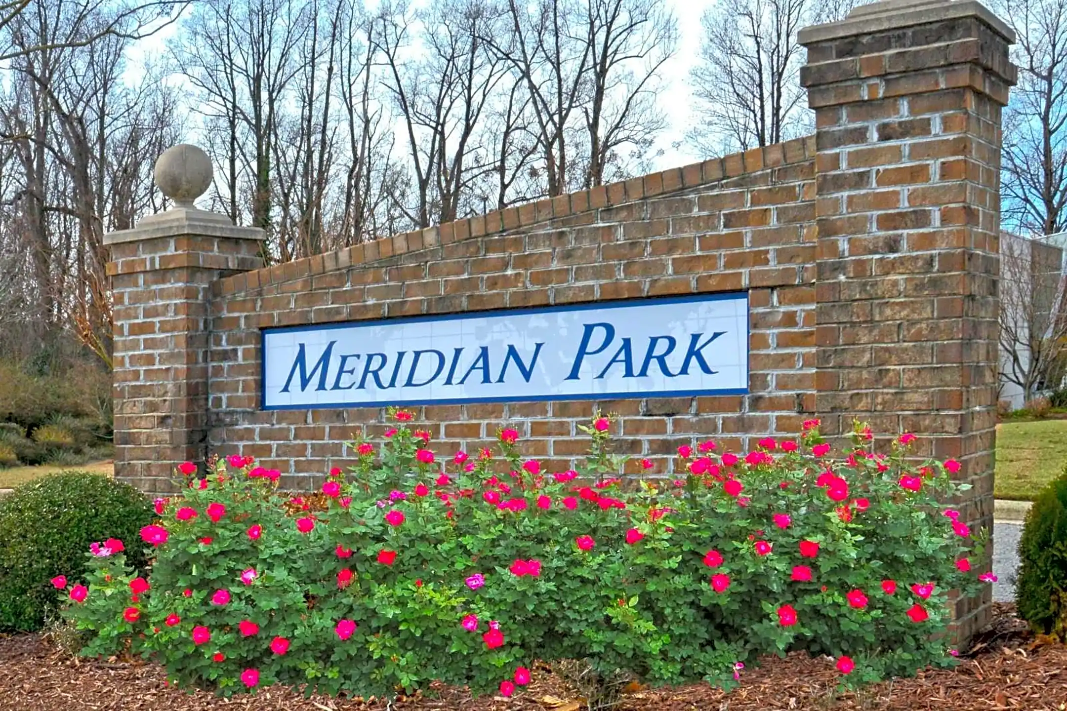 Community Signage - Meridian Park Apartments - Greenville, NC