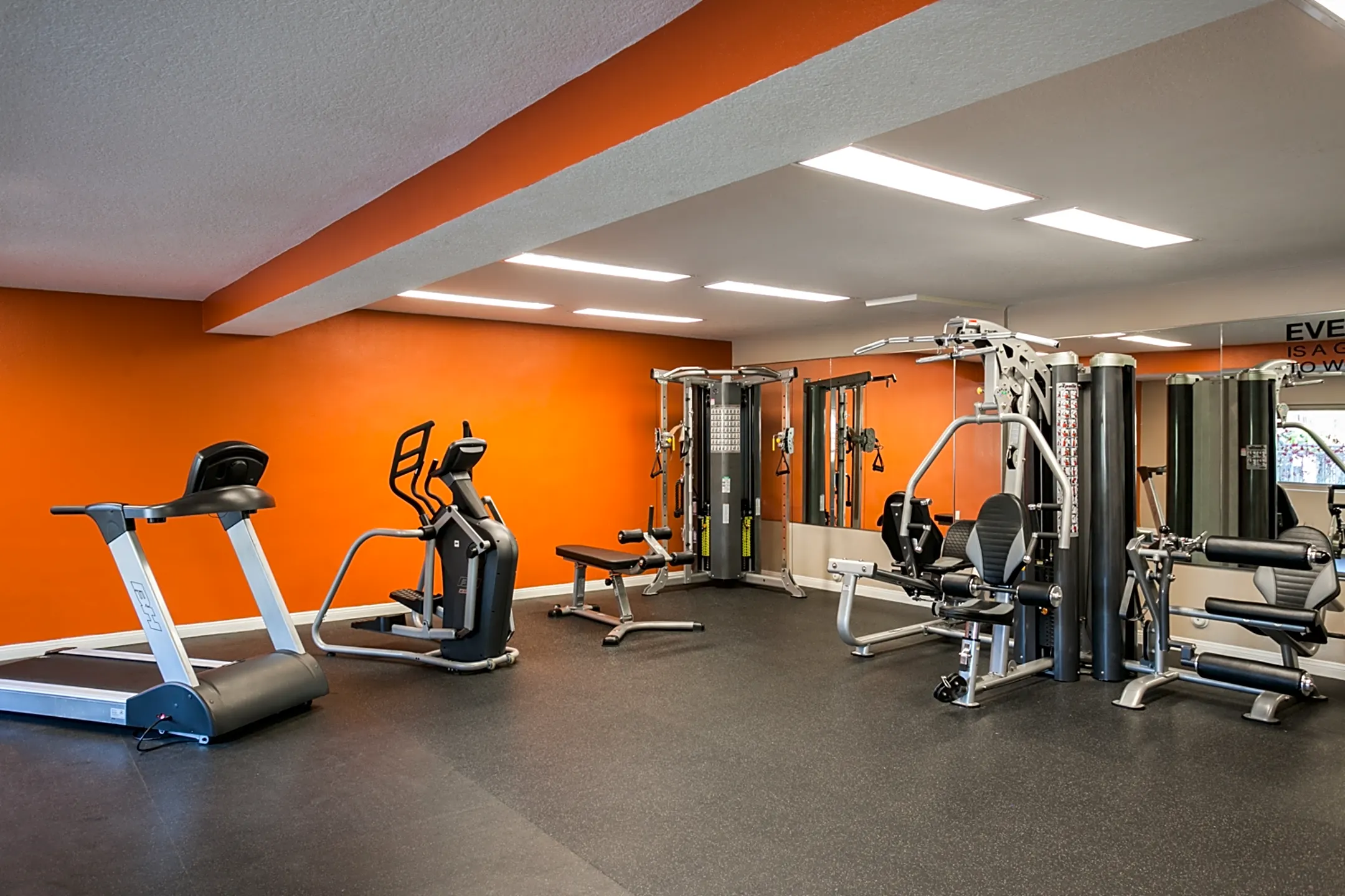 Fitness Weight Room - California Palms Apartments - Santa Ana, CA