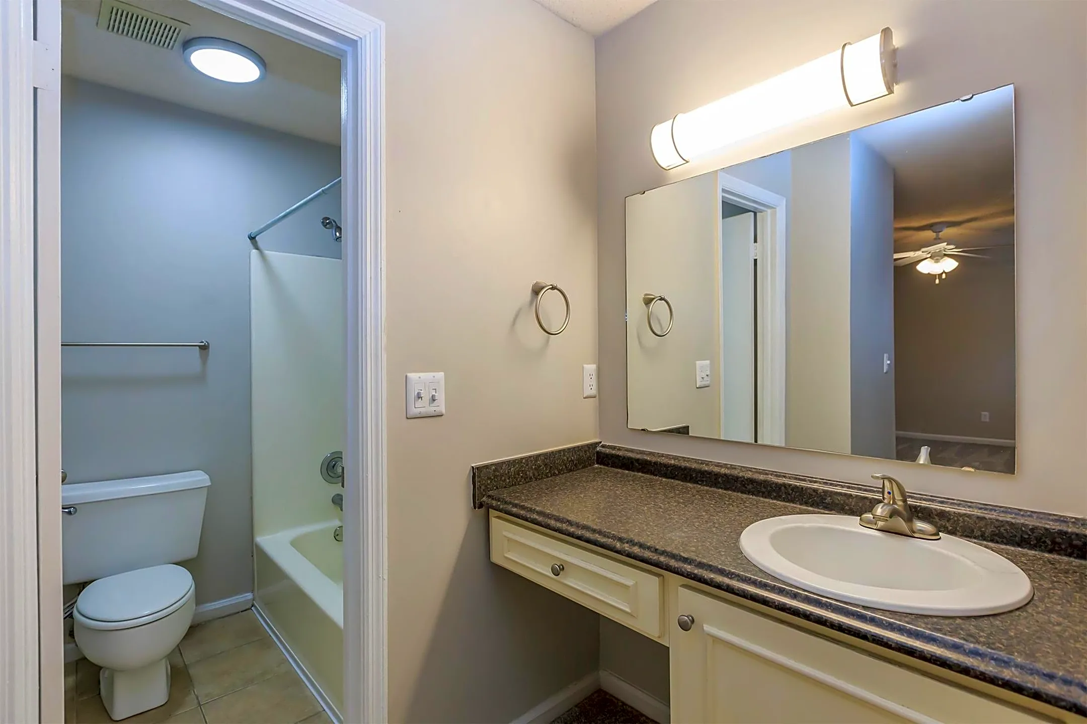 Bathroom - Hampton Place Apartments - Columbus, GA