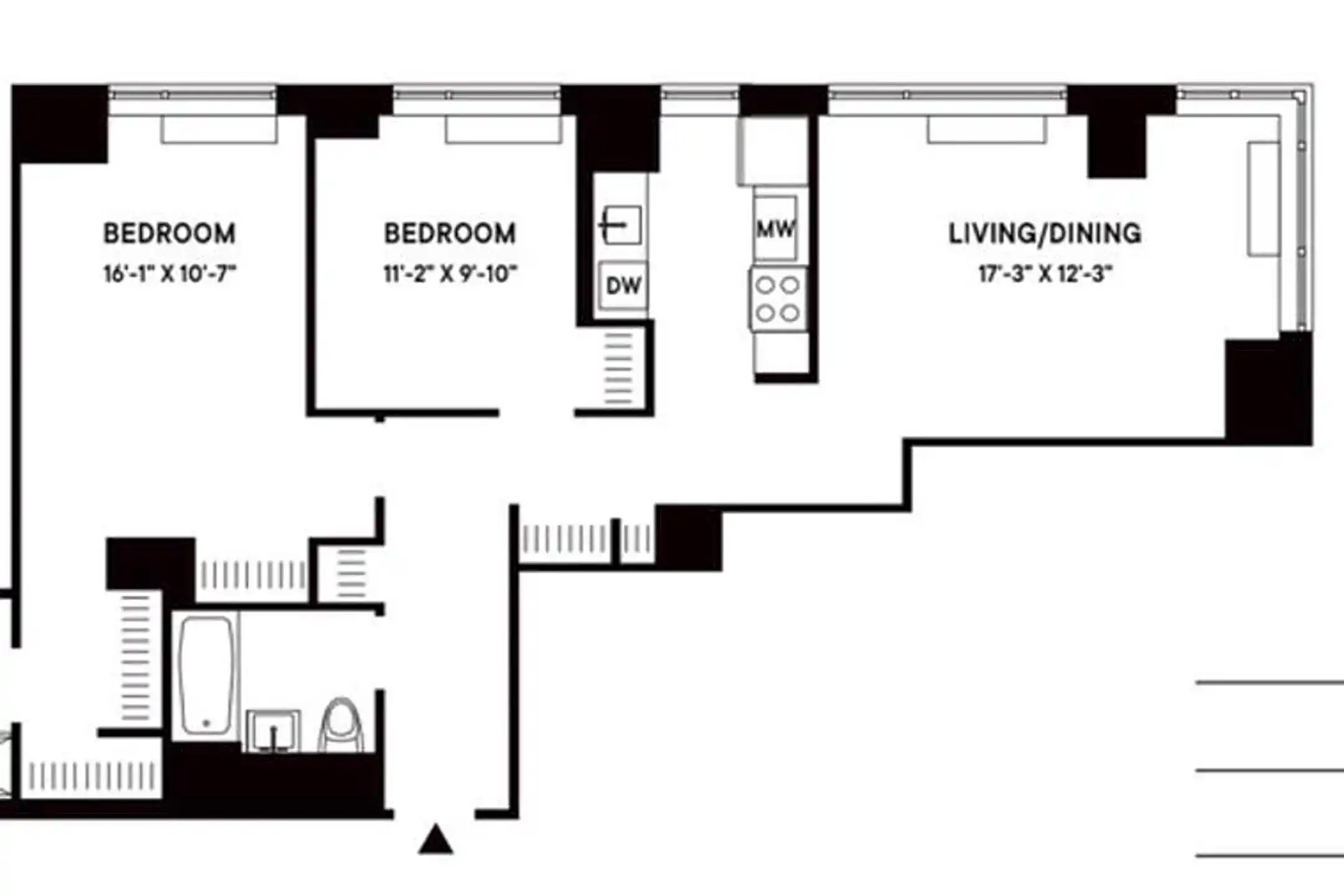 41 River Terrace 41 River Terrace unit S805 New York, NY Apartments
