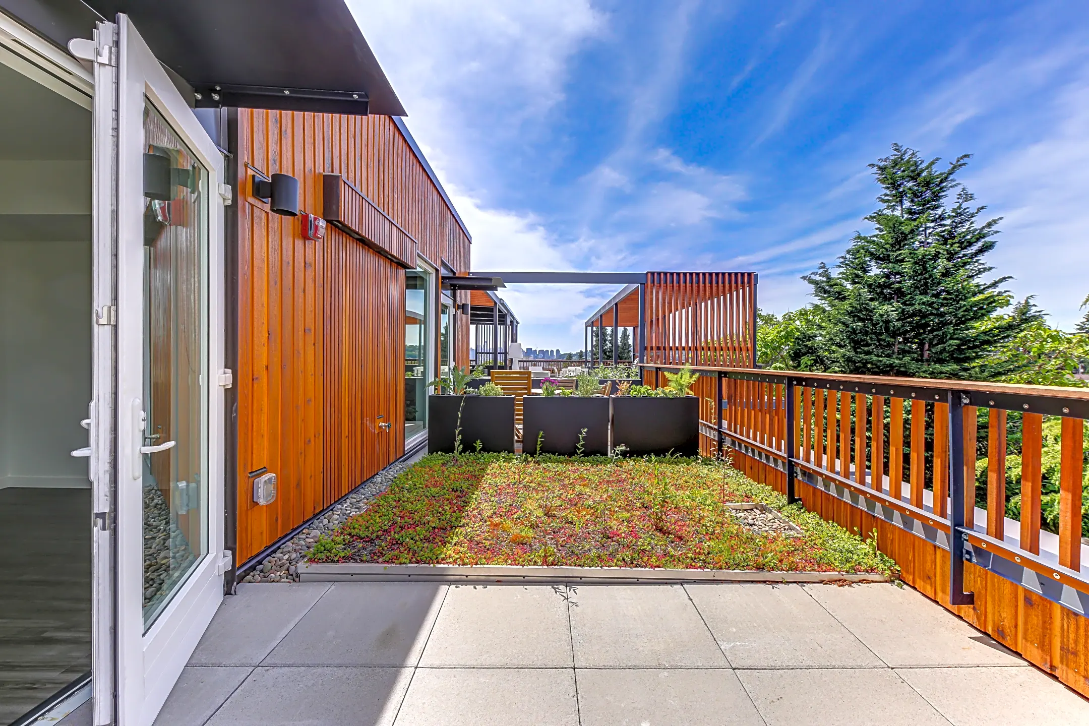 Patio / Deck - Ori Stone Way Apartments - Seattle, WA