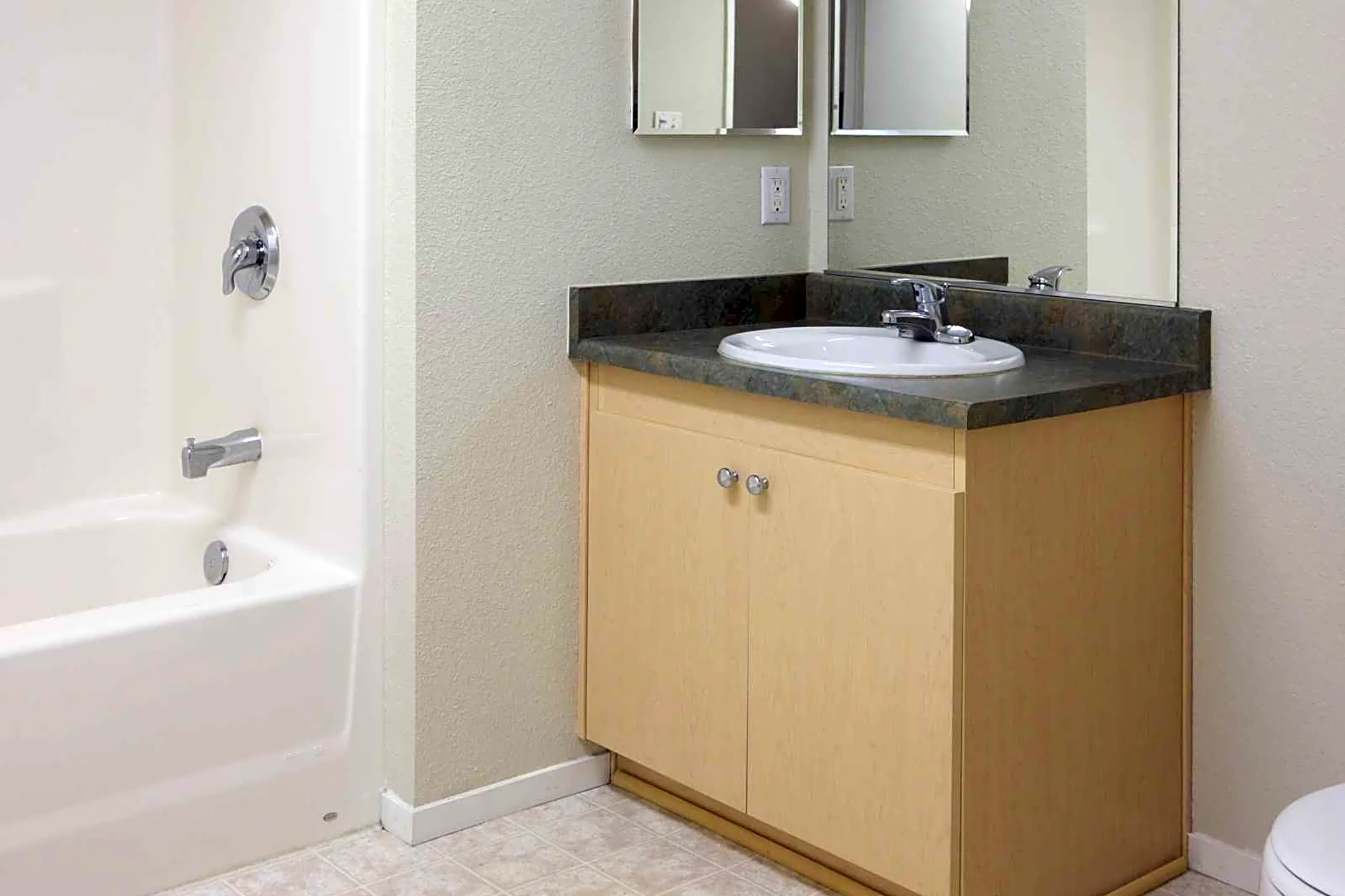 Bathroom - Hidden Creek Apartments - Crescent City, CA