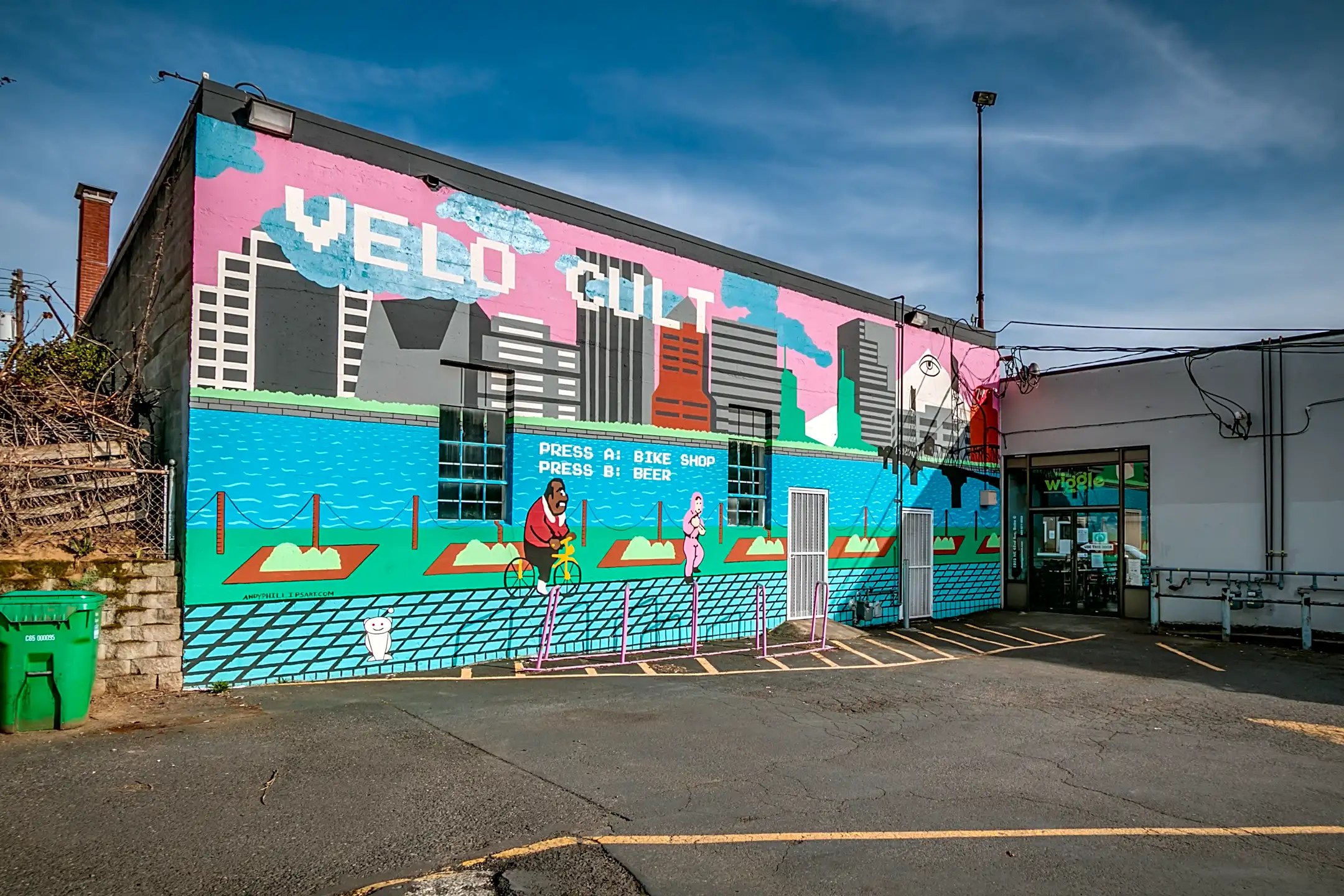 Community Signage - Tillamook St. Lofts - Portland, OR